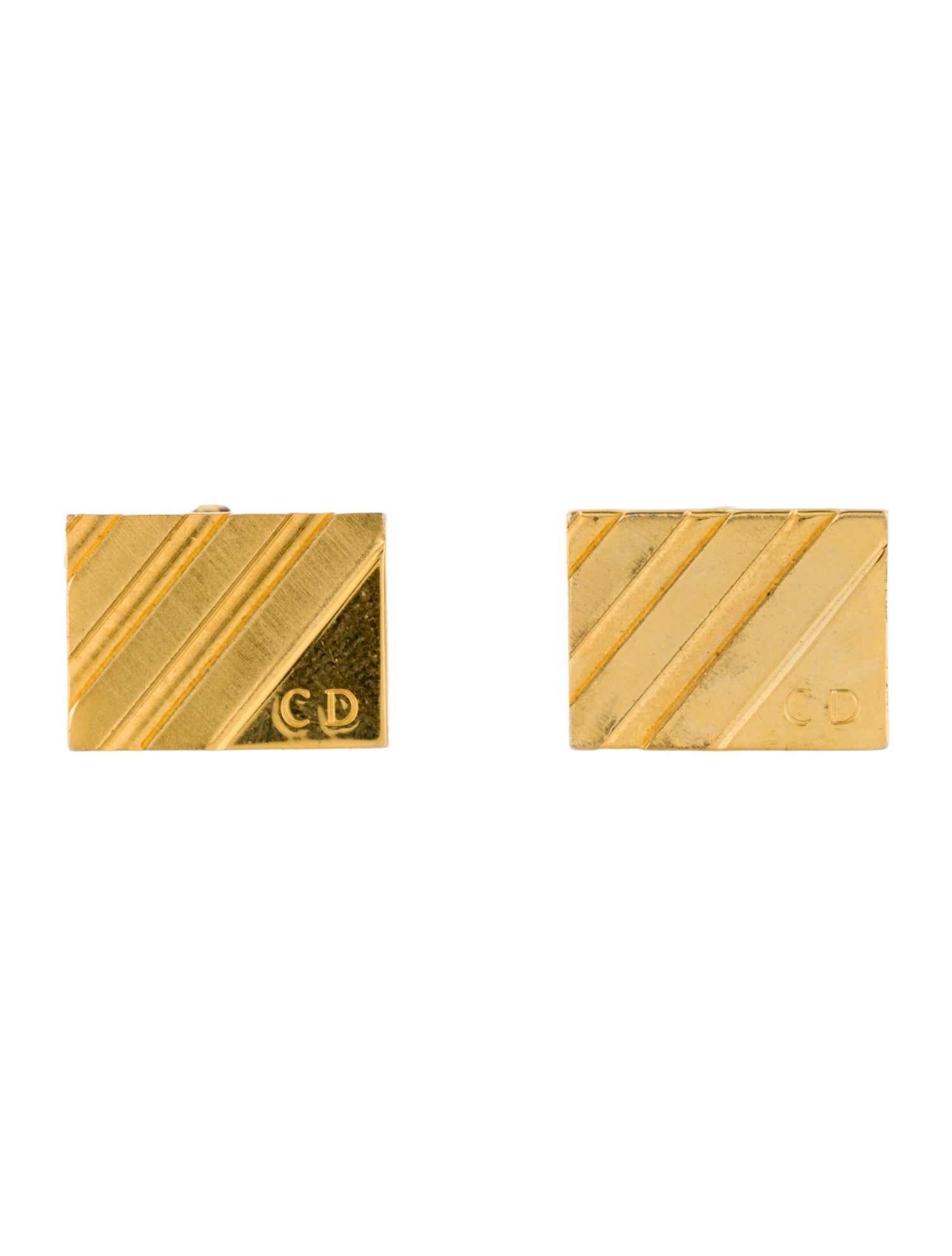 Christian Dior Vintage CD Cufflinks