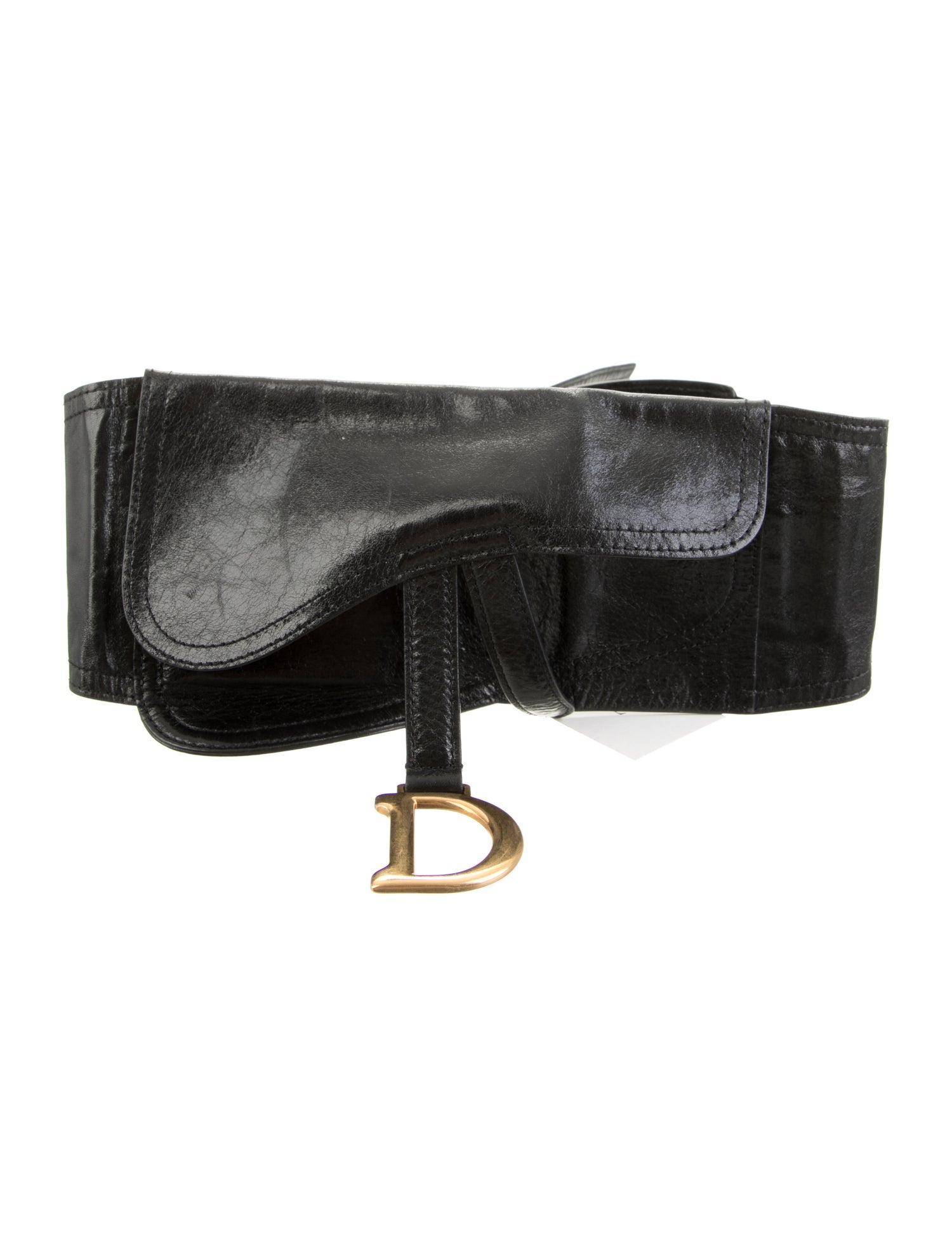 Christian Dior Skinny Leather Waist Belt