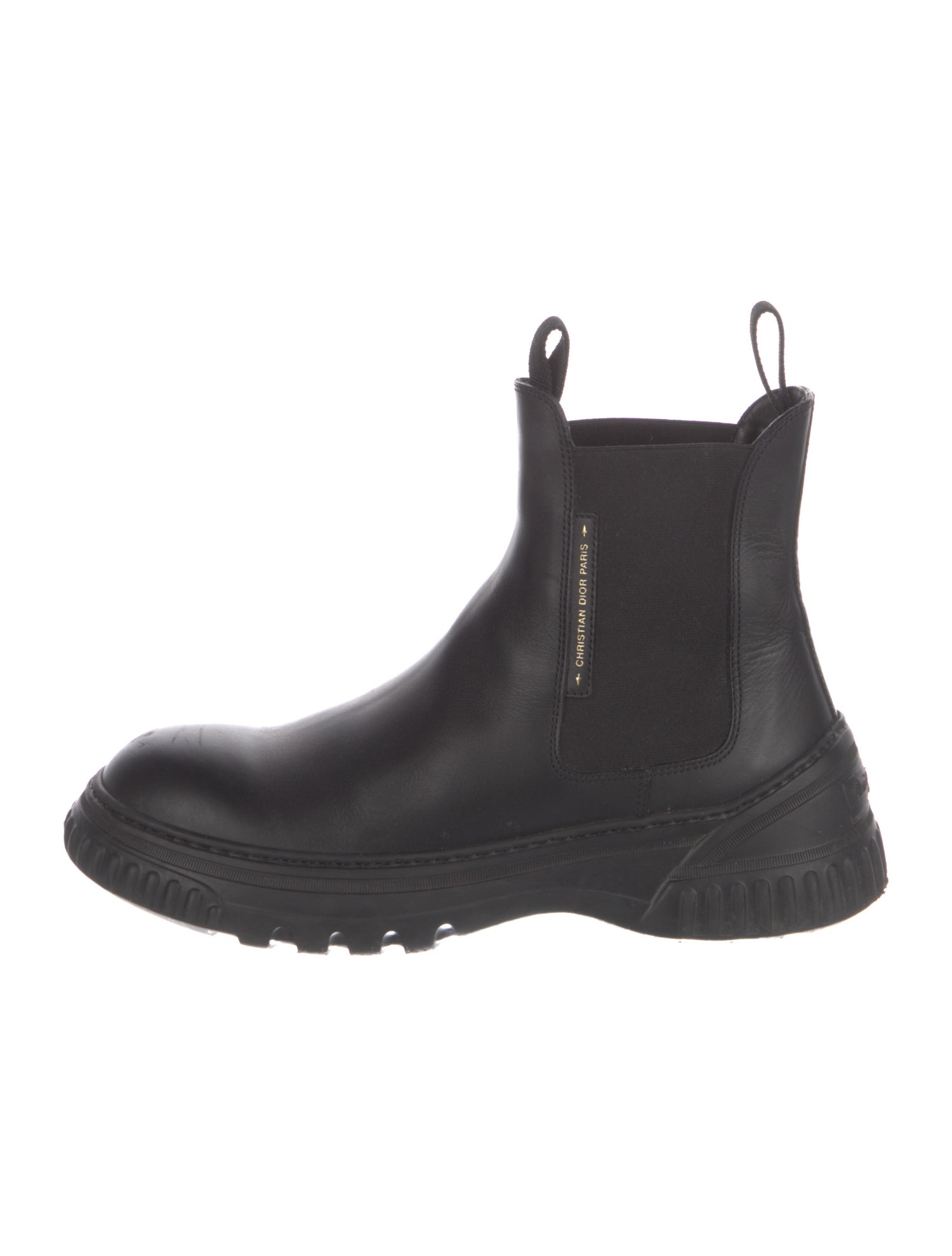 Christian Dior Leather Chelsea Boots