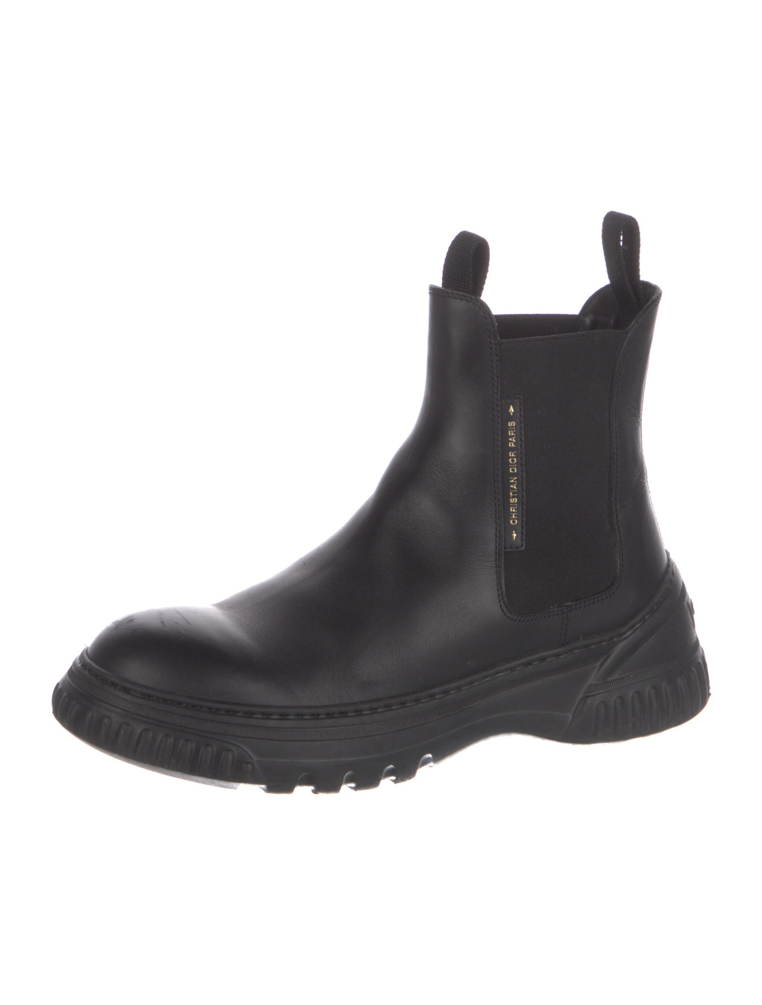 Christian Dior Leather Chelsea Boots