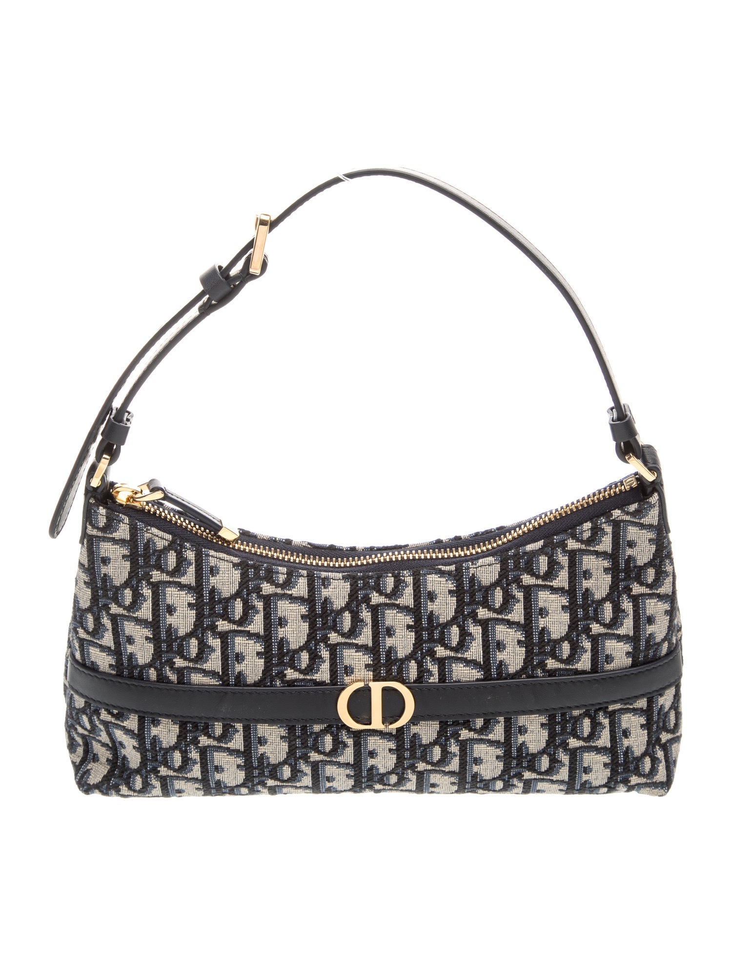 Christian Dior Oblique Jacquard 30 Montaigne Hobo Mini 2025