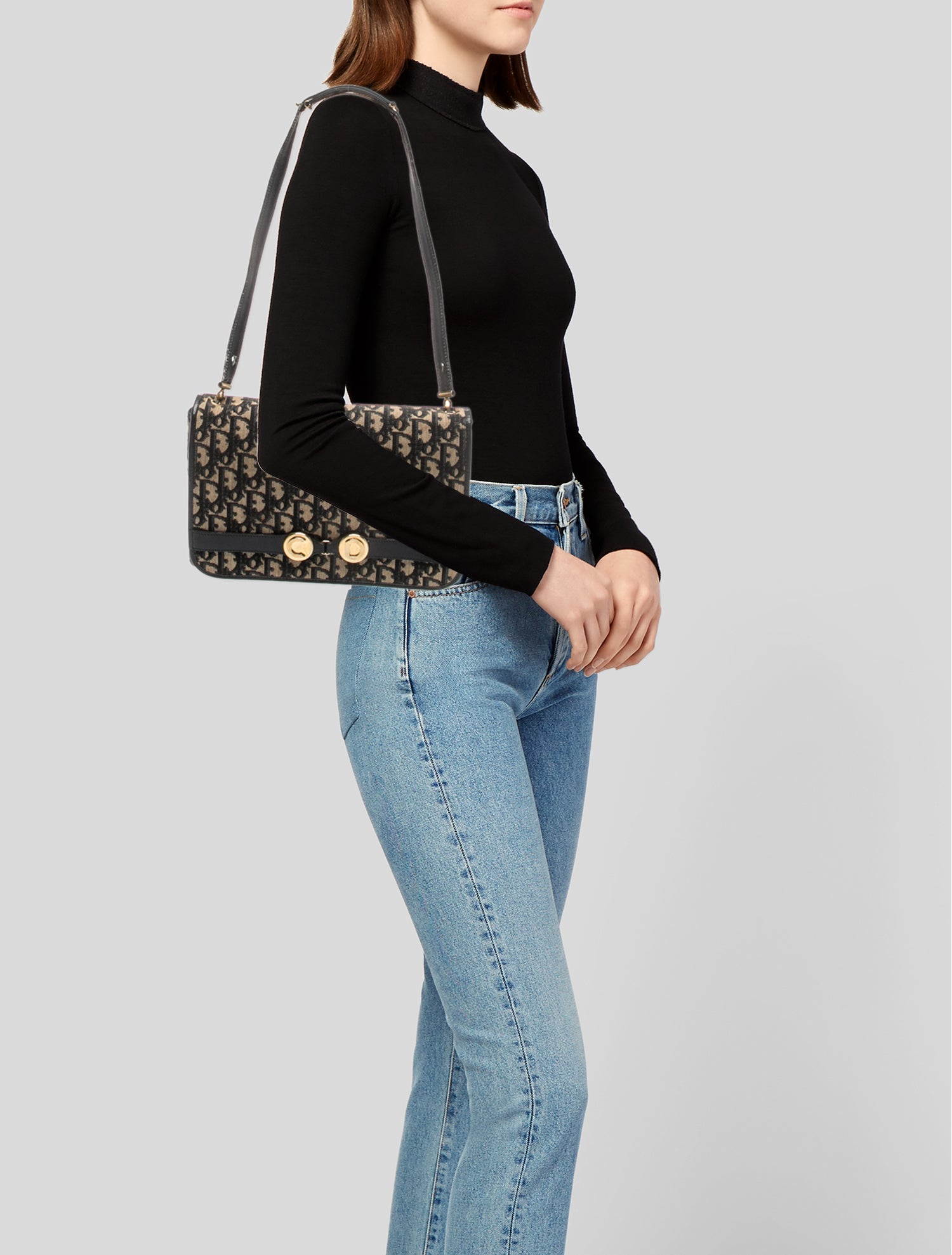 Christian Dior Oblique Jacquard Trotter Vintage