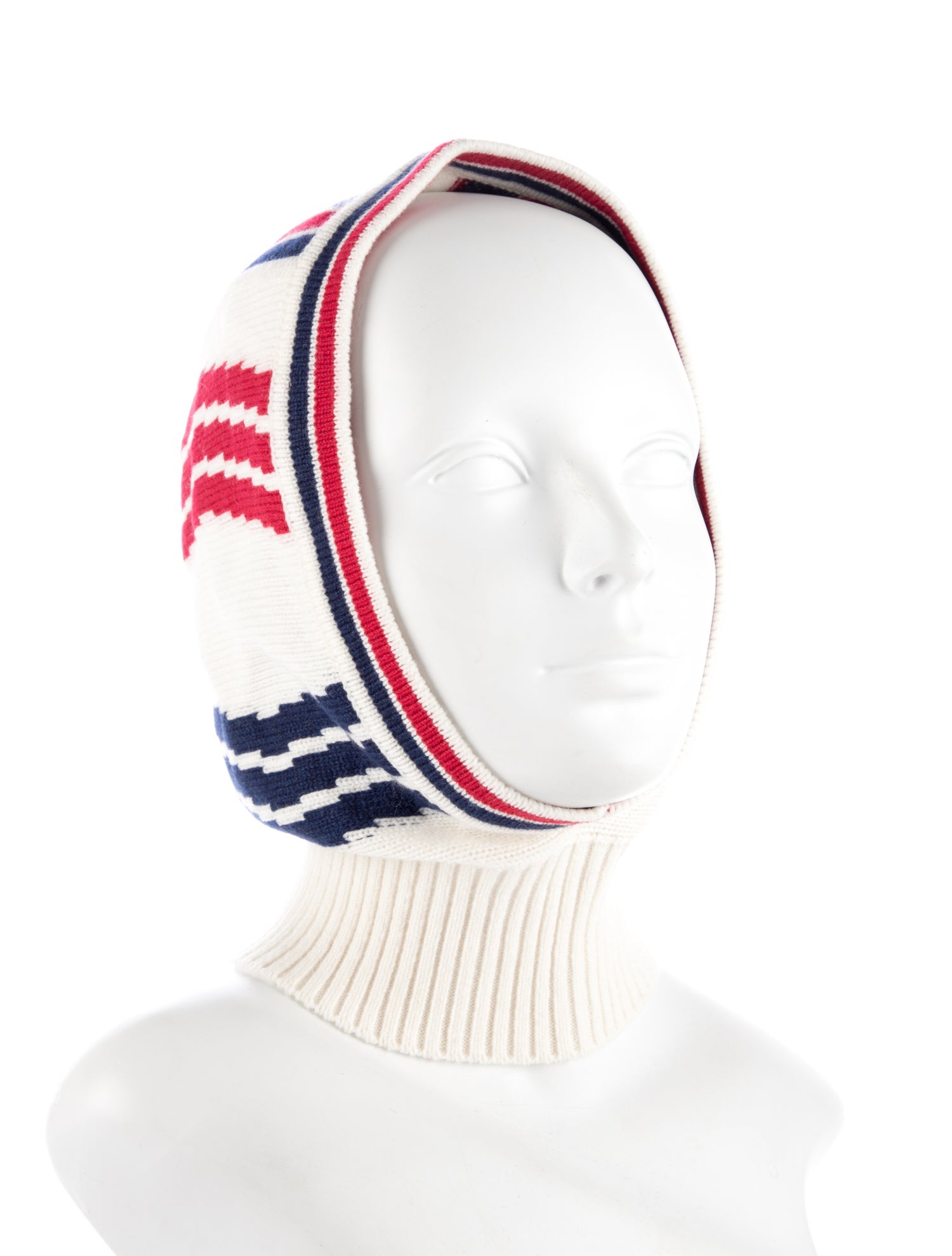 Christian Dior Pattern Print Wool Blend Winter Snood w/Tags