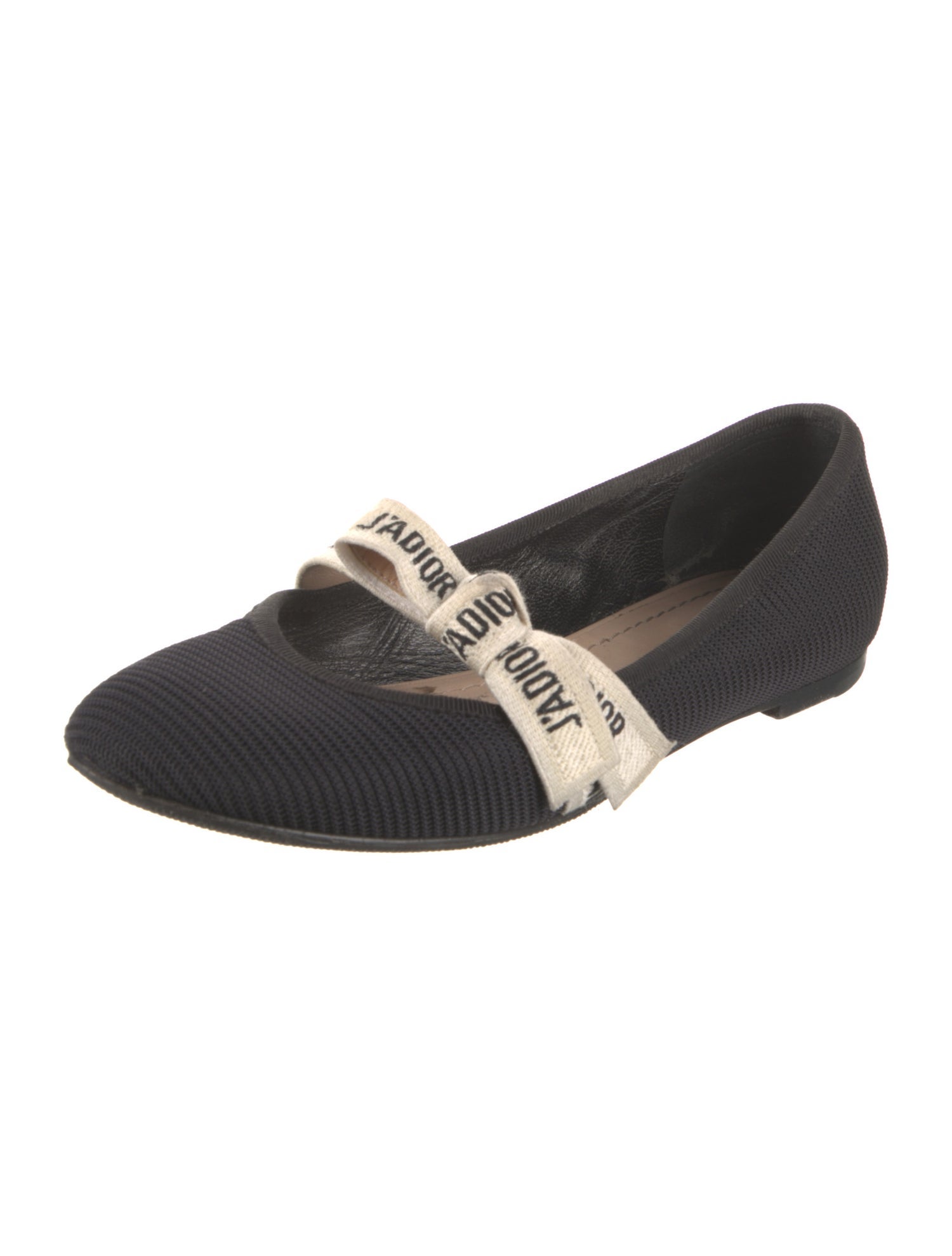 Christian Dior Bow Accents Flats