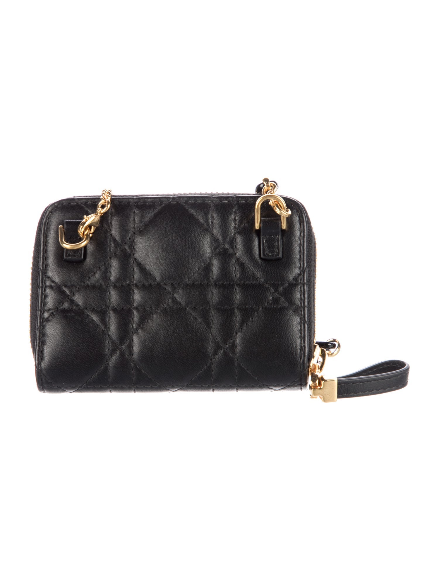 Christian Dior 2021 Leather Wristlet