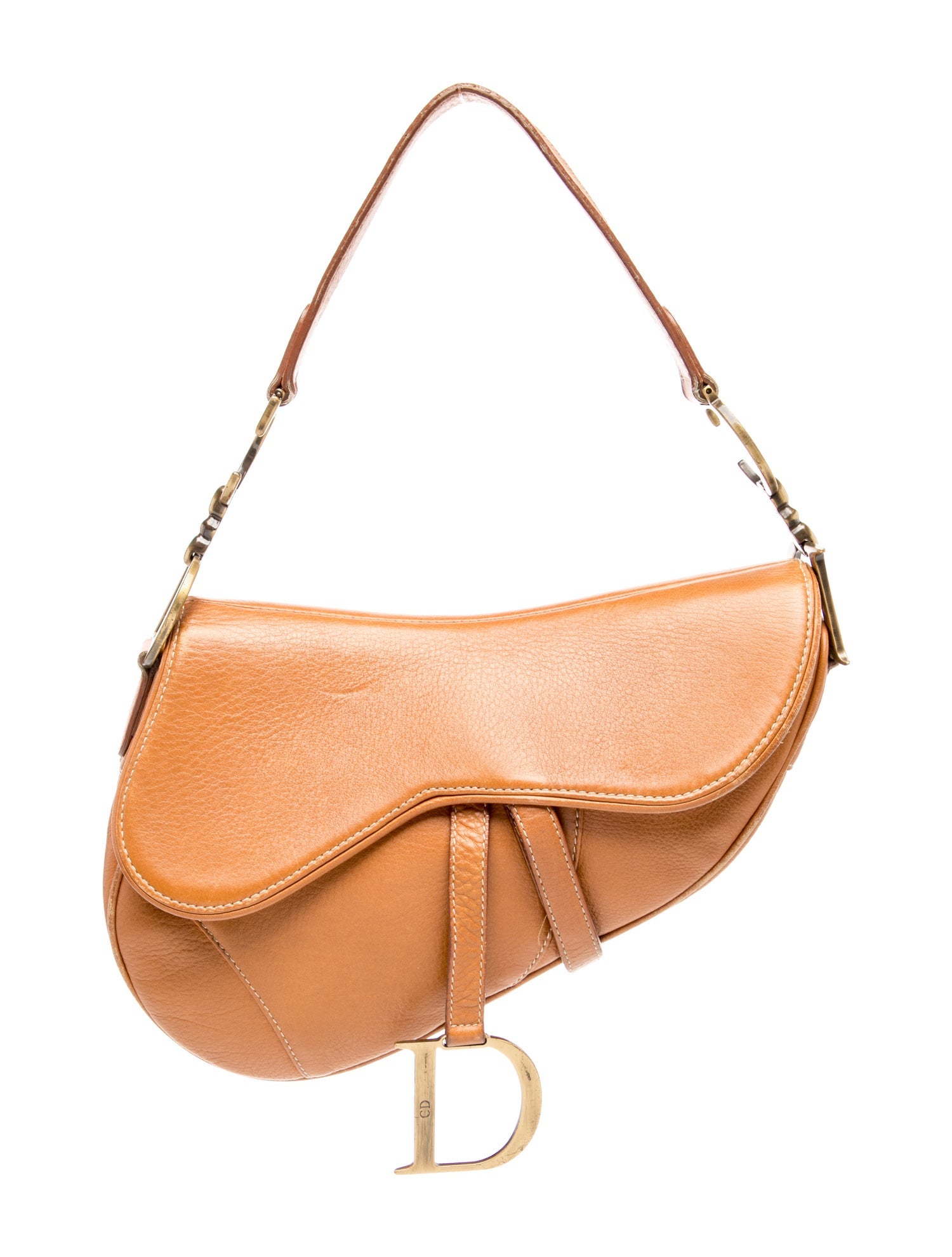 Christian Dior Leather Vintage Saddle