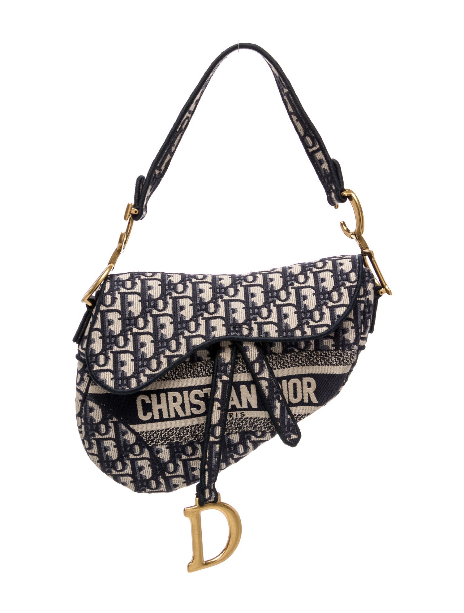 Christian Dior Oblique Jacquard Oblique Saddle
