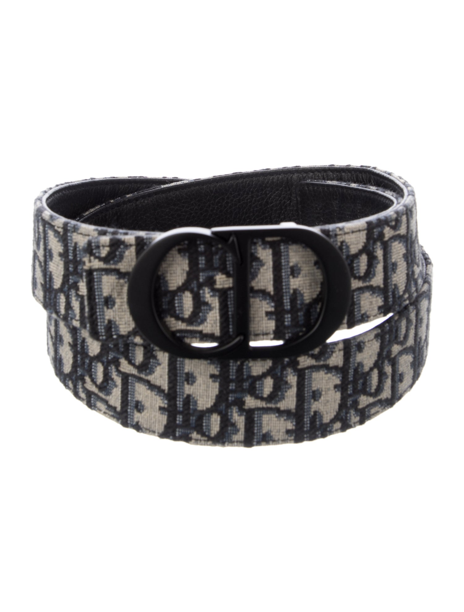 Christian Dior Oblique Jacquard Canvas Belt Kit