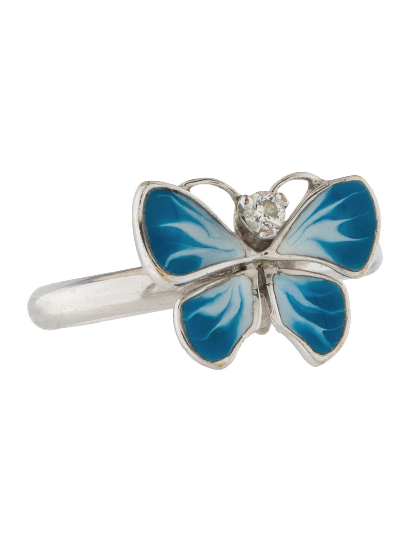 dior butterfly ring