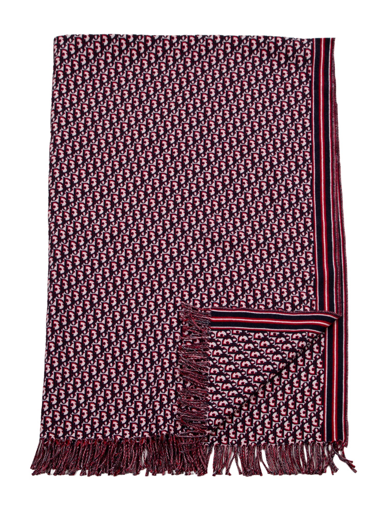 Christian Dior Oblique Throw Blanket