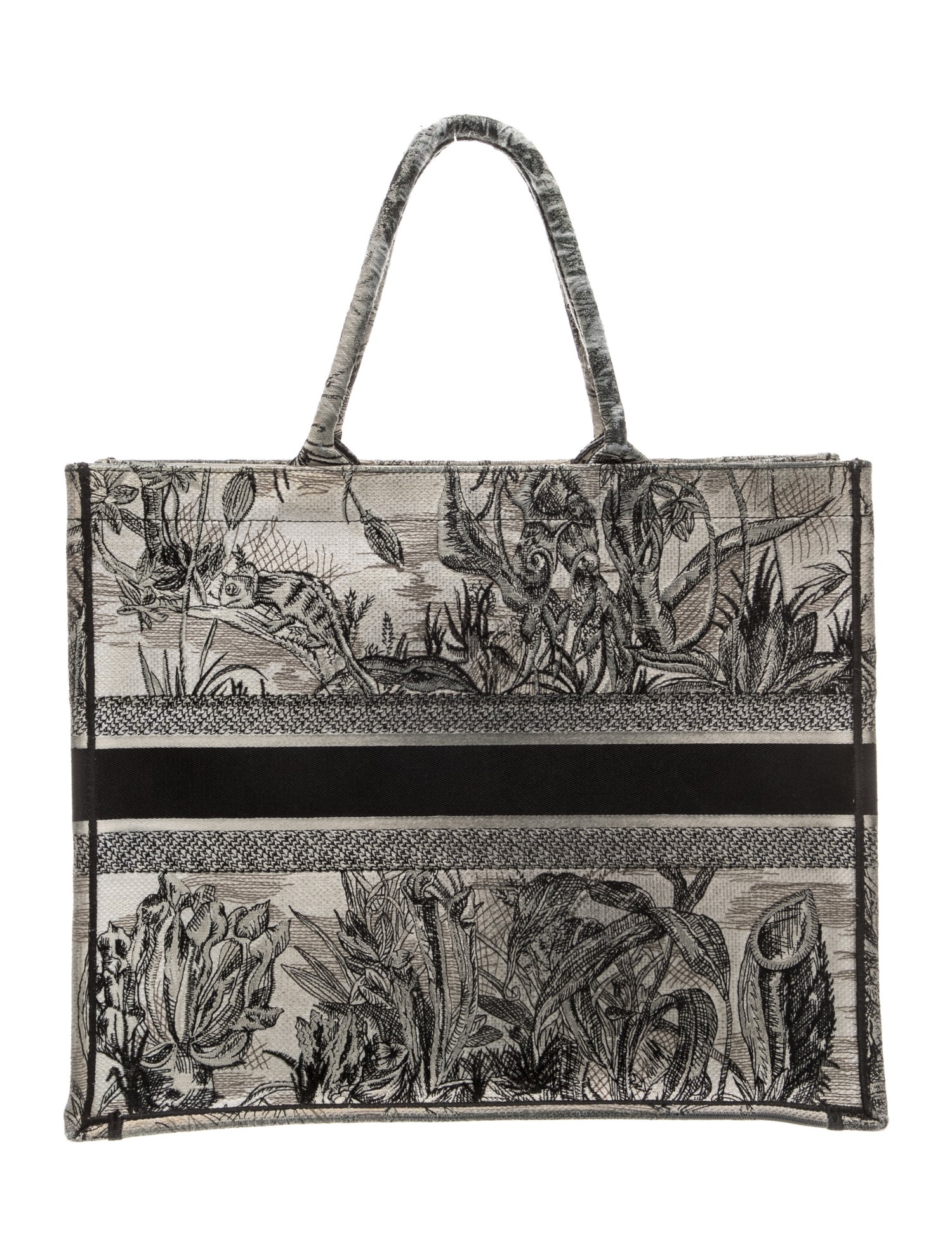 Christian Dior Canvas Book Tote Large - Neutrals Totes, Handbags