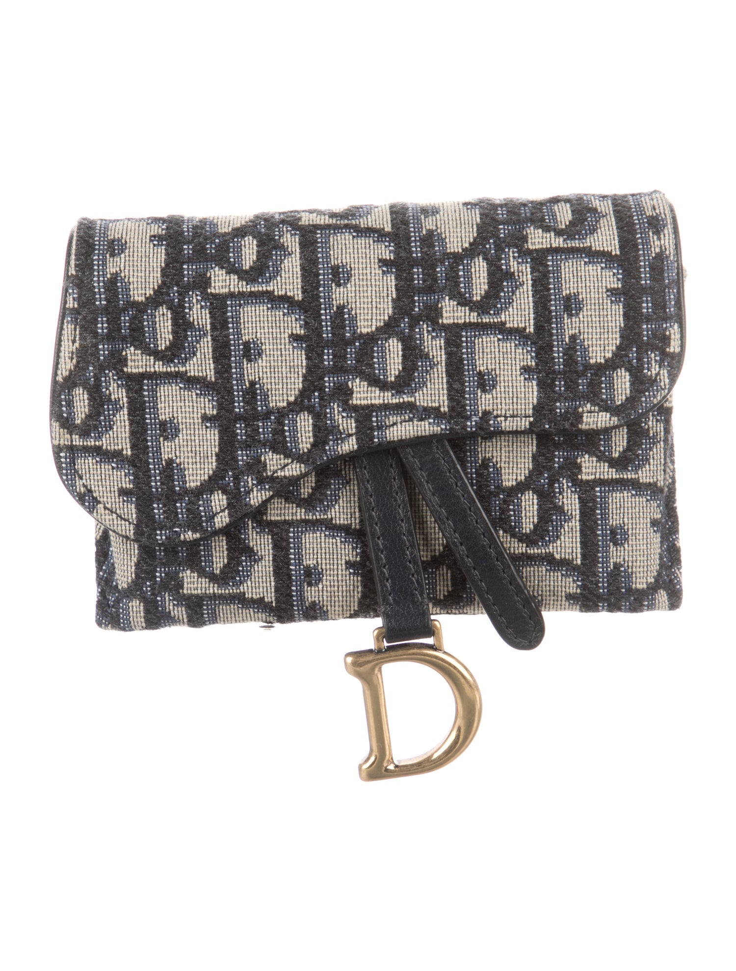 Christian Dior Oblique Jacquard Saddle Nano