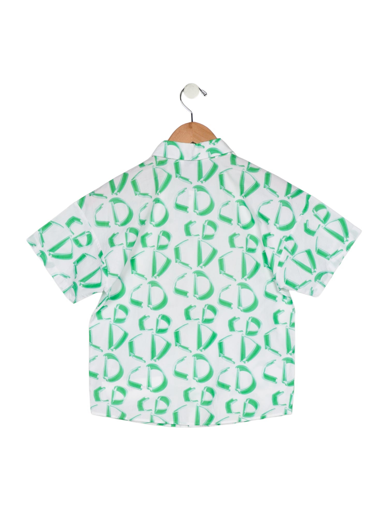 Christian Dior Printed Button-Up Shirt