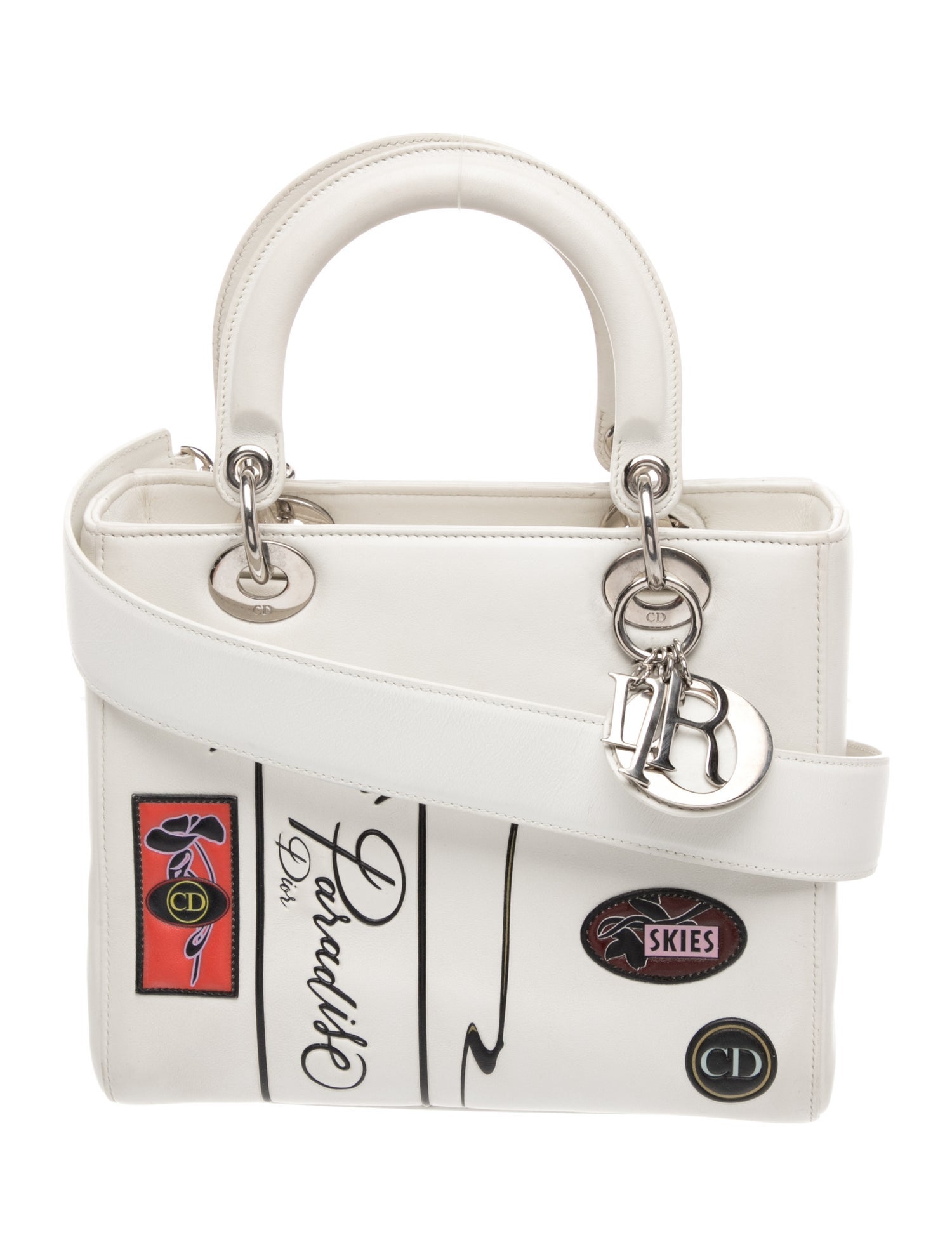 Christian Dior Leather Lady Dior Medium