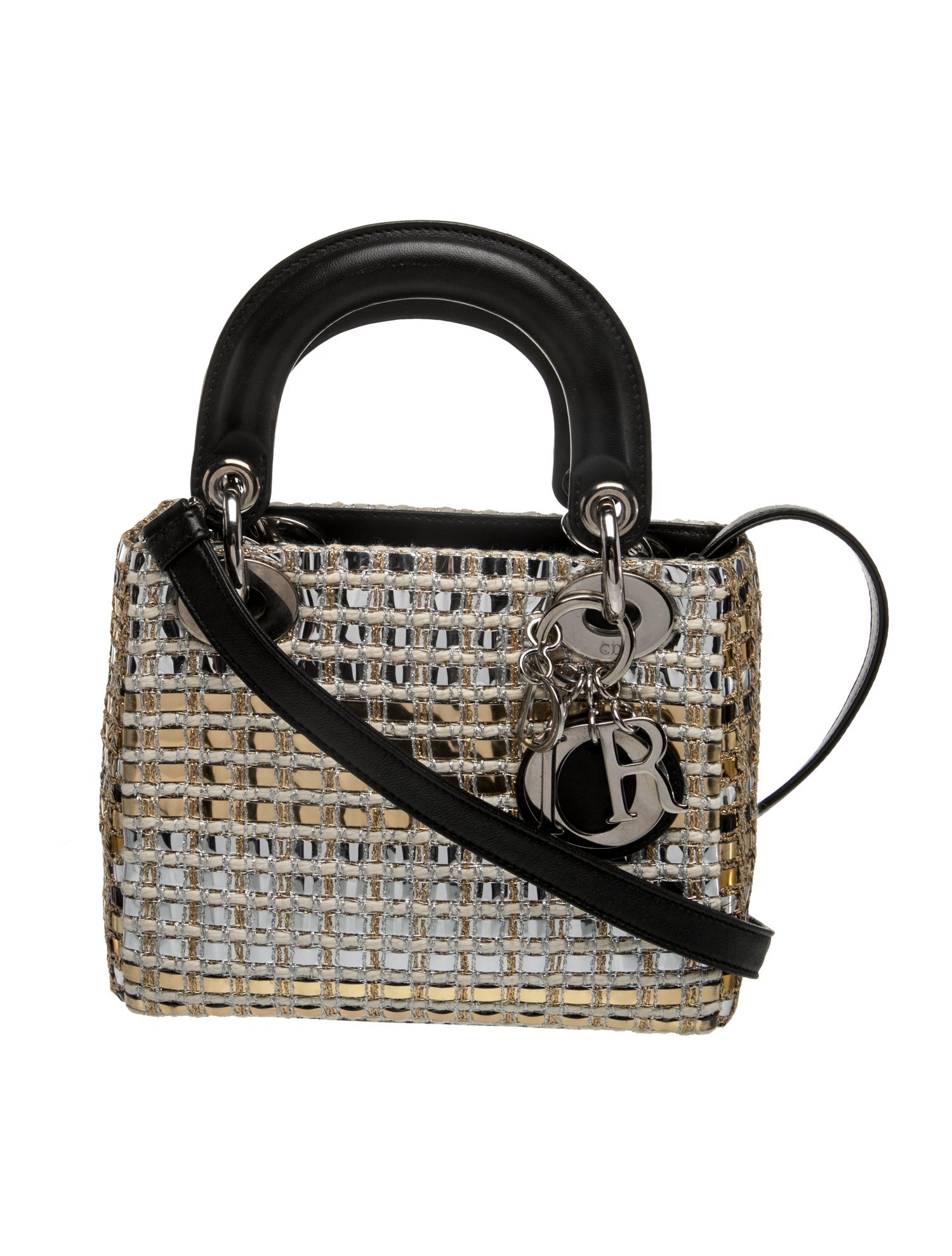 Christian Dior Tweed Lady Dior Mini