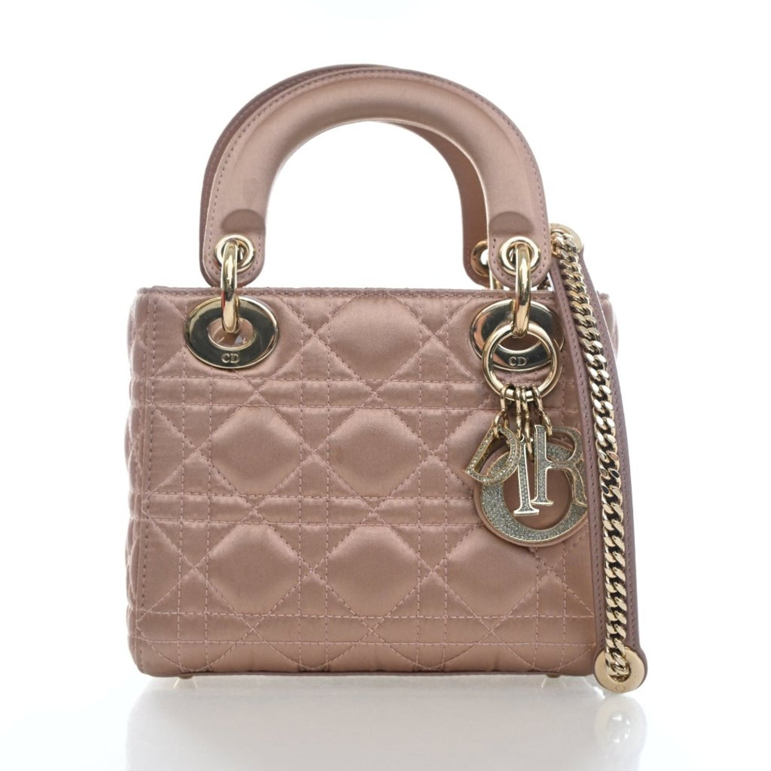 Christian Dior Satin Lady Dior Mini
