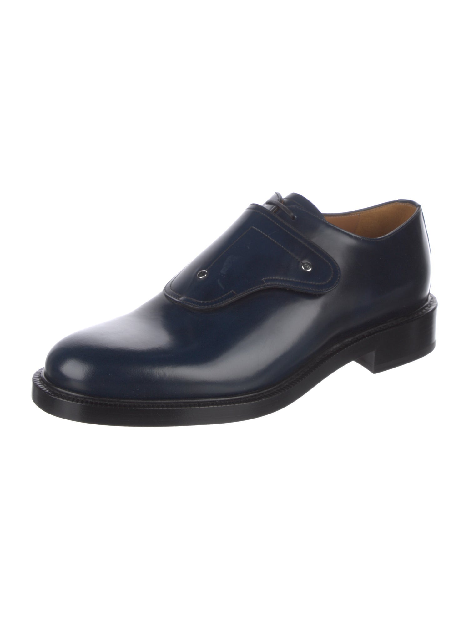 DIOR MEN Saddle Leather Monk Straps