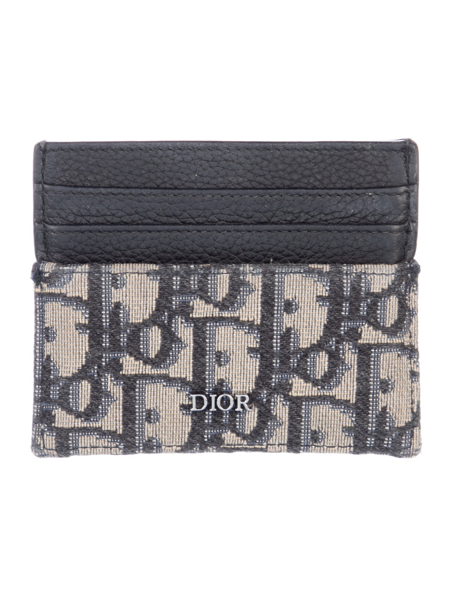 Christian Dior 2021 Oblique Jacquard Card Holder