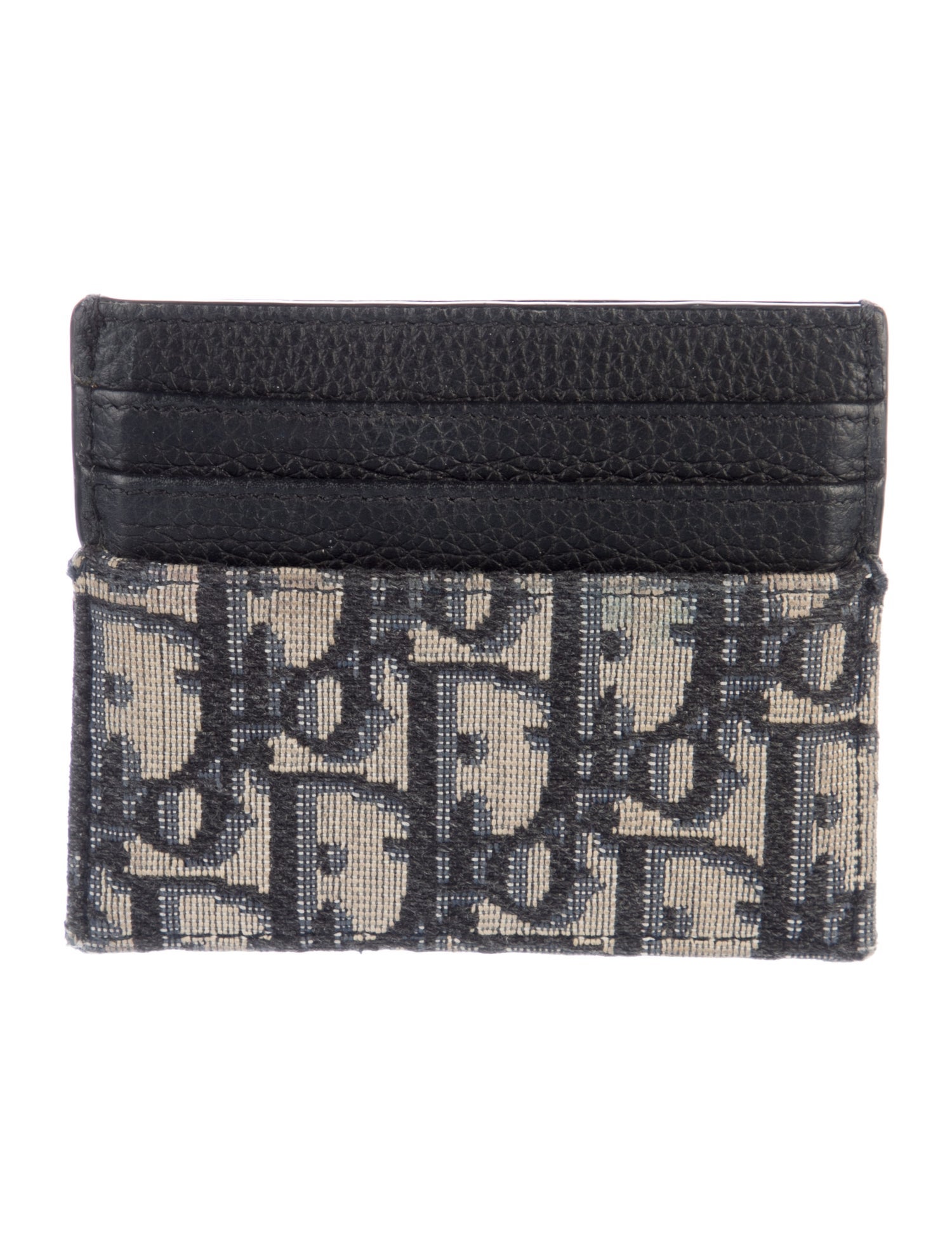 Christian Dior 2021 Oblique Jacquard Card Holder