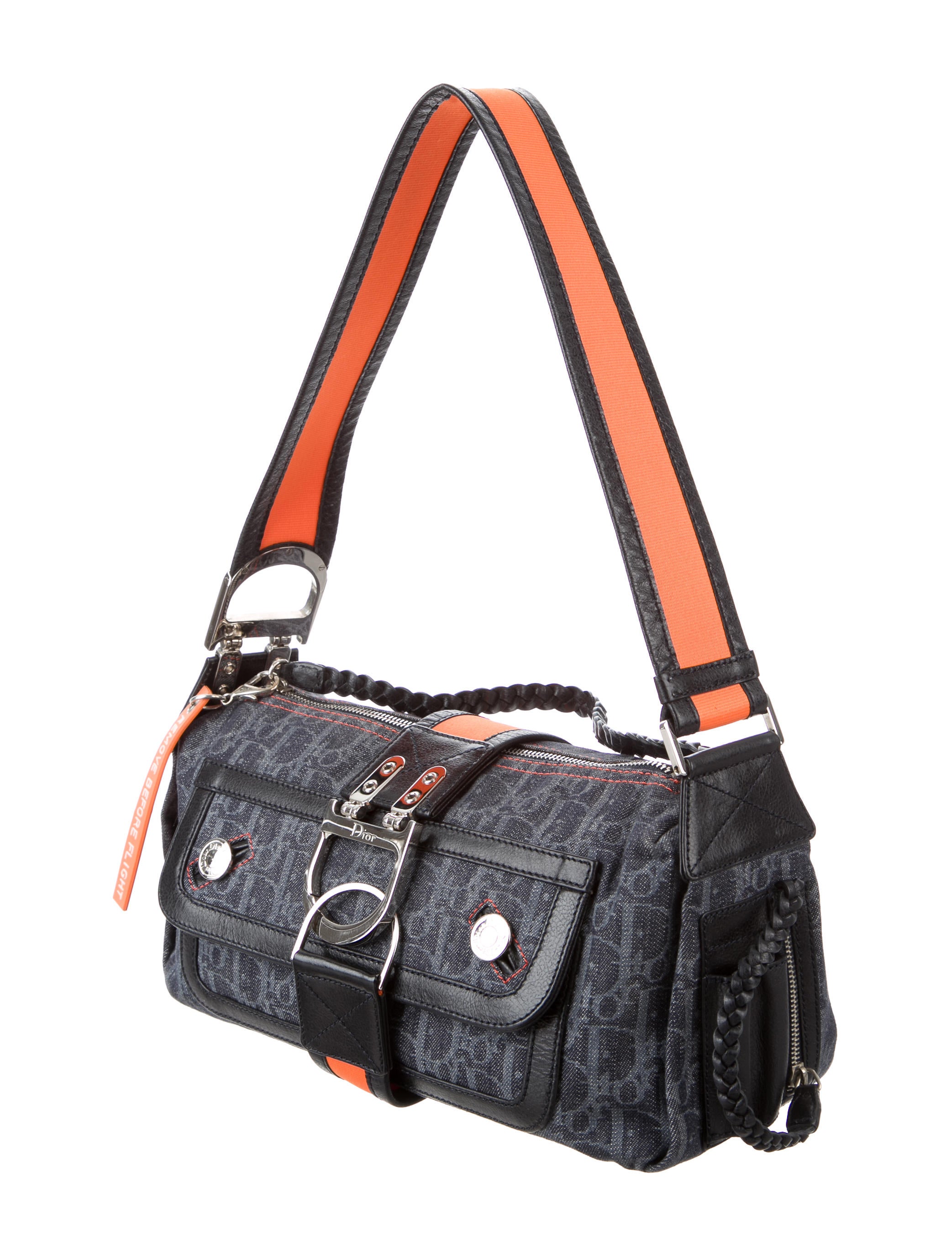 Christian Dior Flight Oblique Shoulder Bag Handbags CHR58219 The