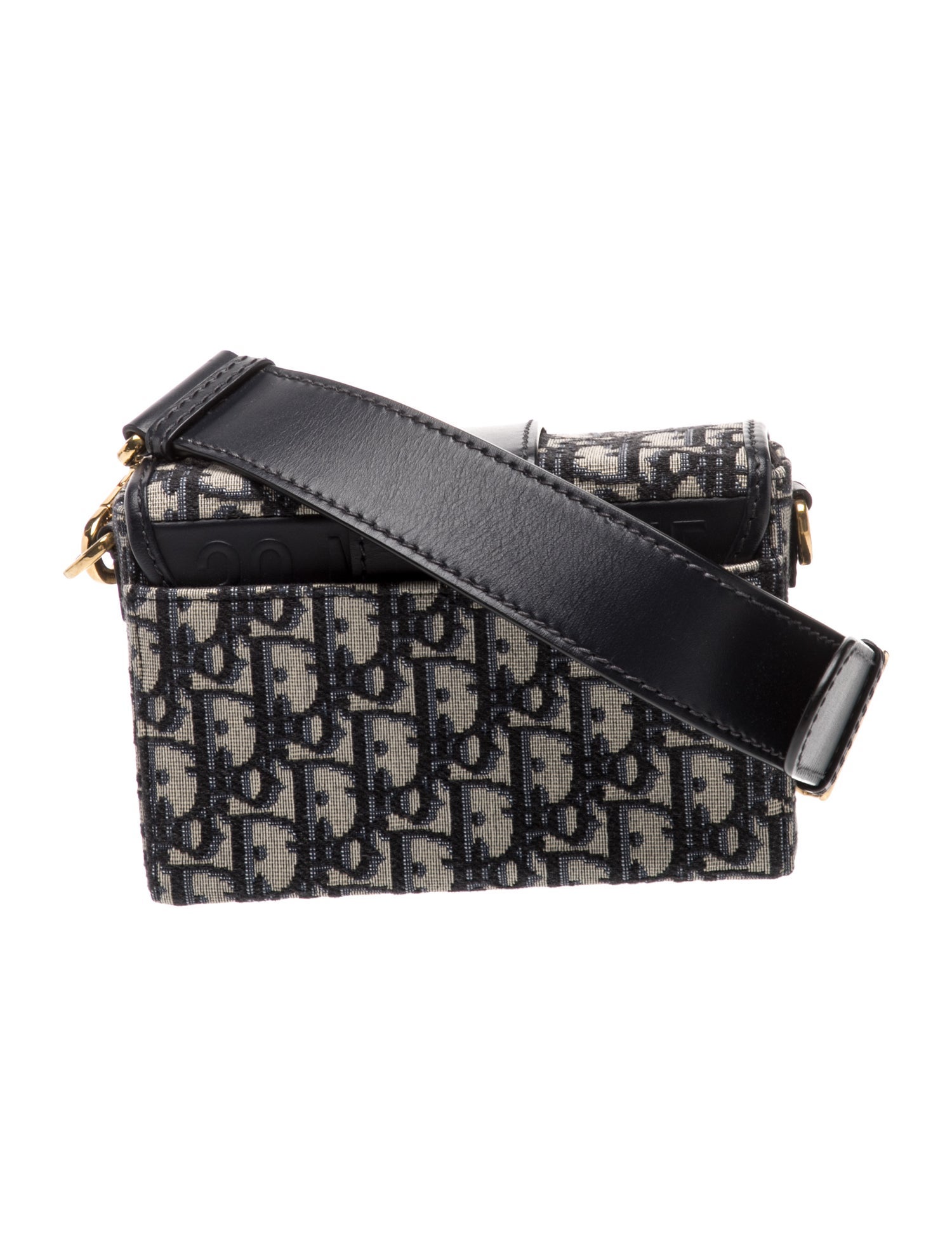 Christian Dior Oblique Jacquard 30 Montaigne - Blue Shoulder Bags