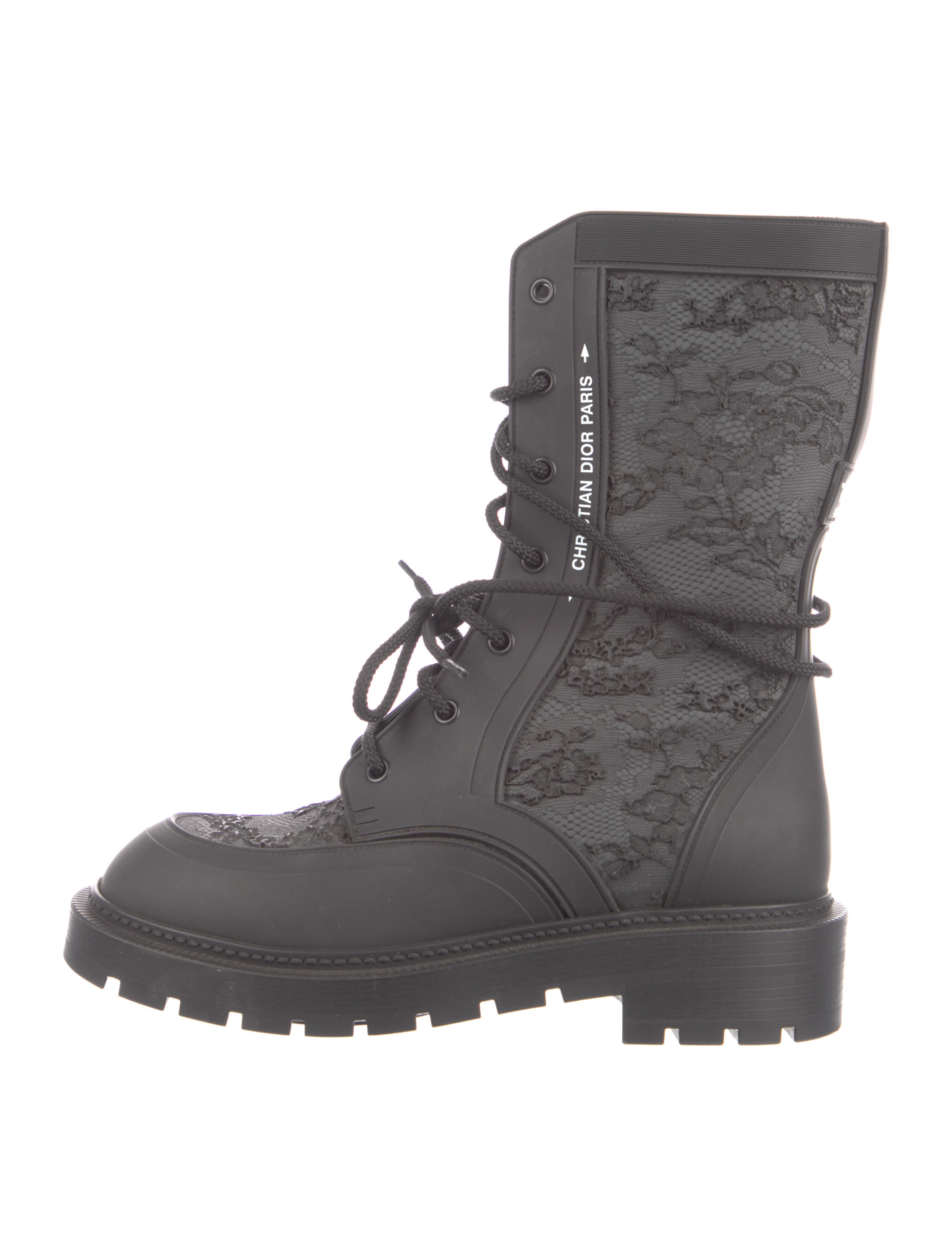 Christian Dior Rubber Rain Boots