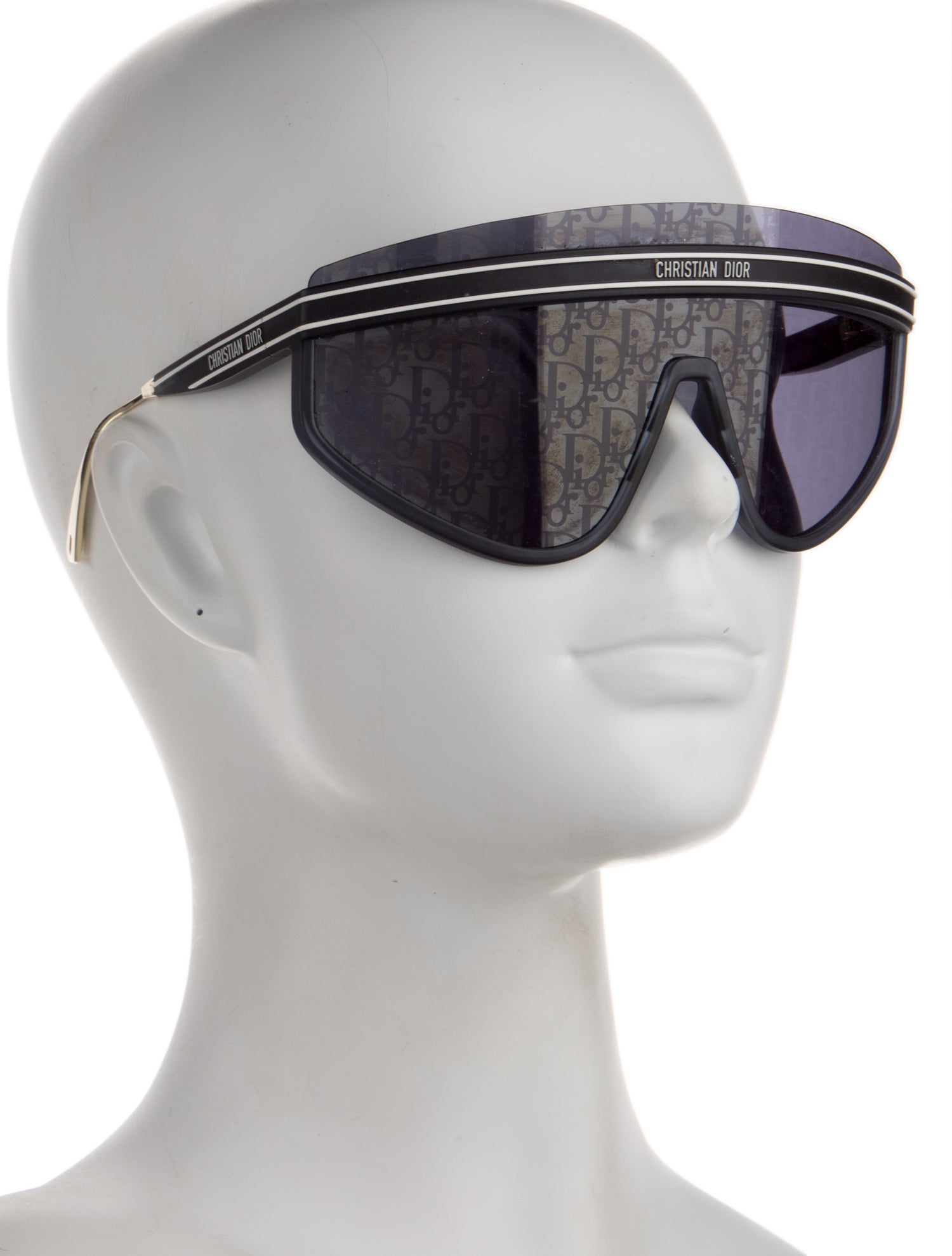 Christian Dior Shield Tinted Sunglasses - Blue Sunglasses