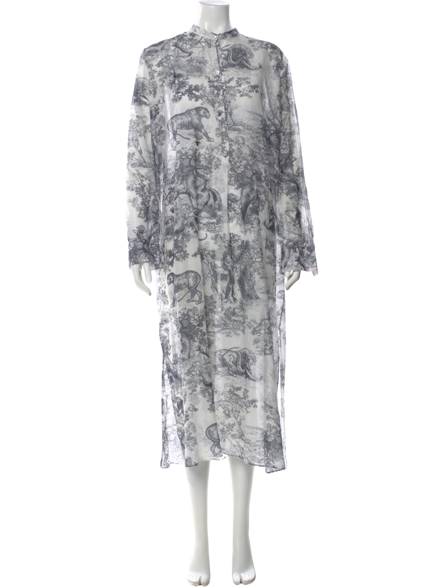 Floral Print Long Dress