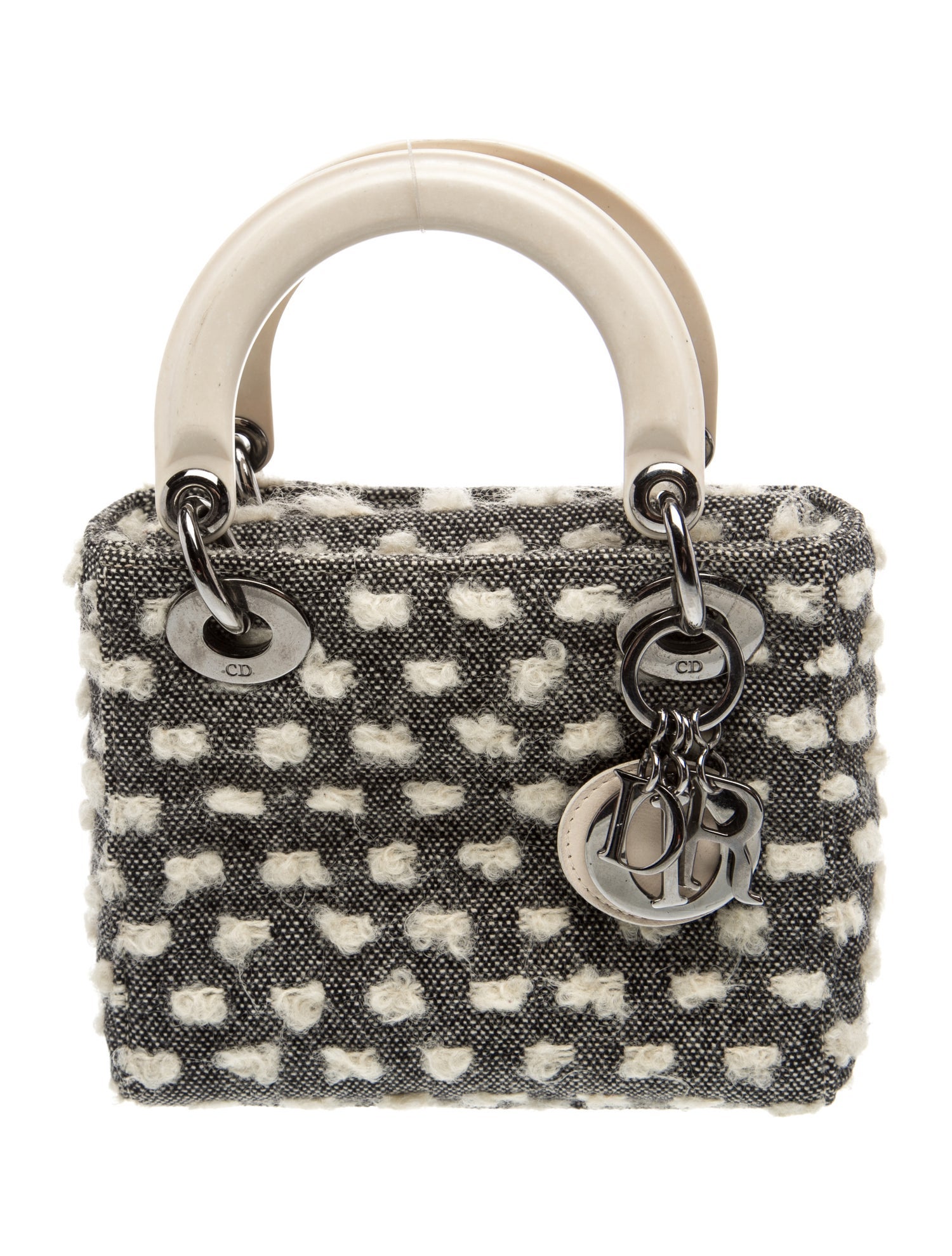 Christian Dior Tweed Lady Dior Mini