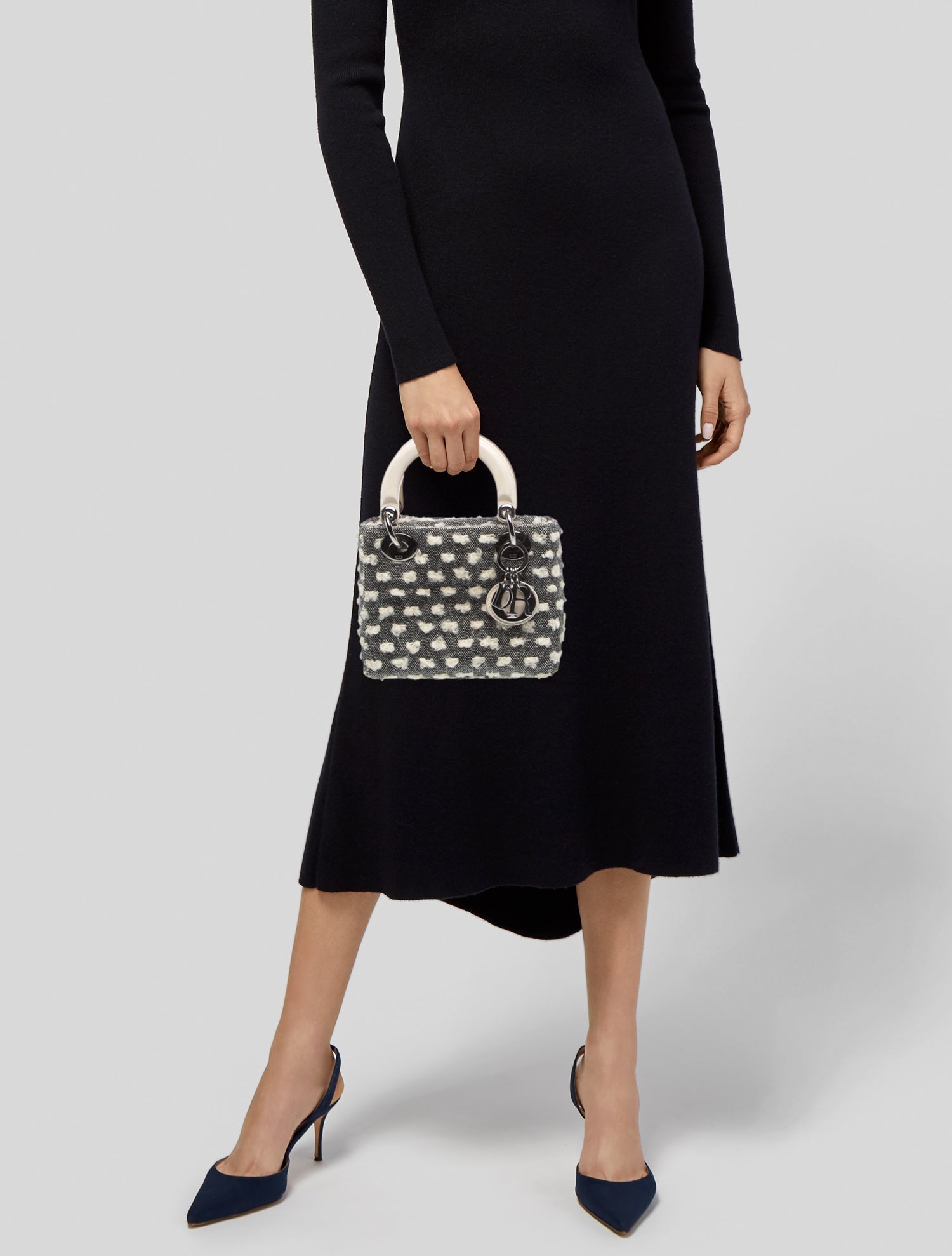 Christian Dior Tweed Lady Dior Mini