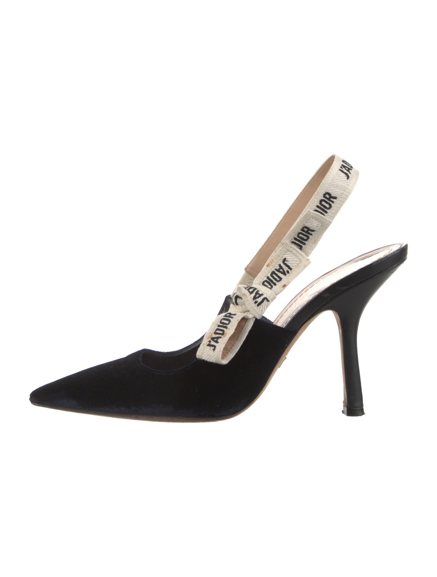 Christian Dior Printed Slingback Sandals