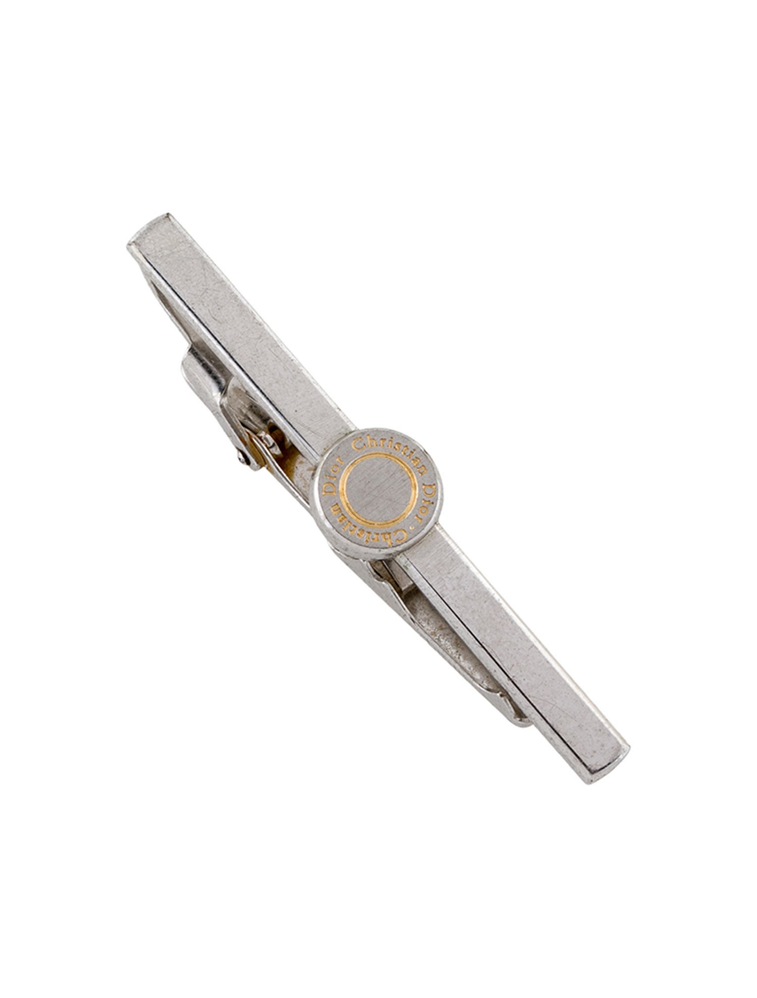 Christian Dior Vintage CD Tie Clip
