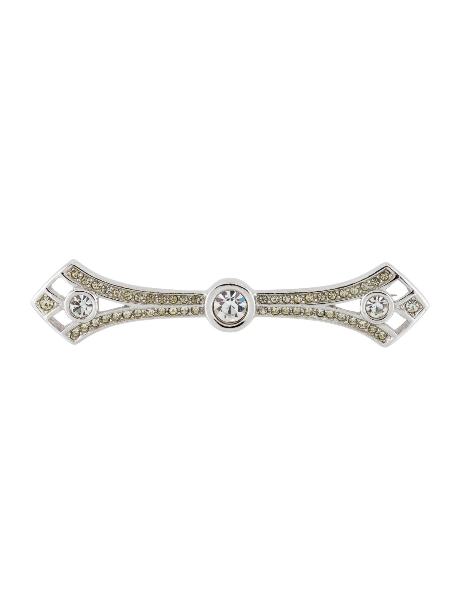 Christian Dior Vintage Crystal Pin Brooch