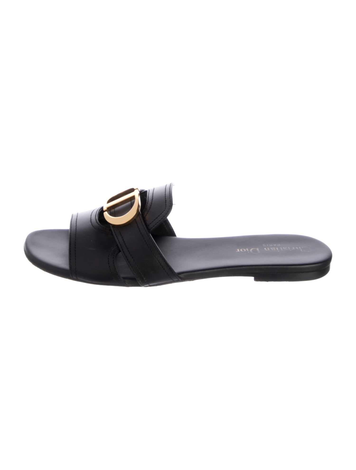 Christian Dior Leather Slides