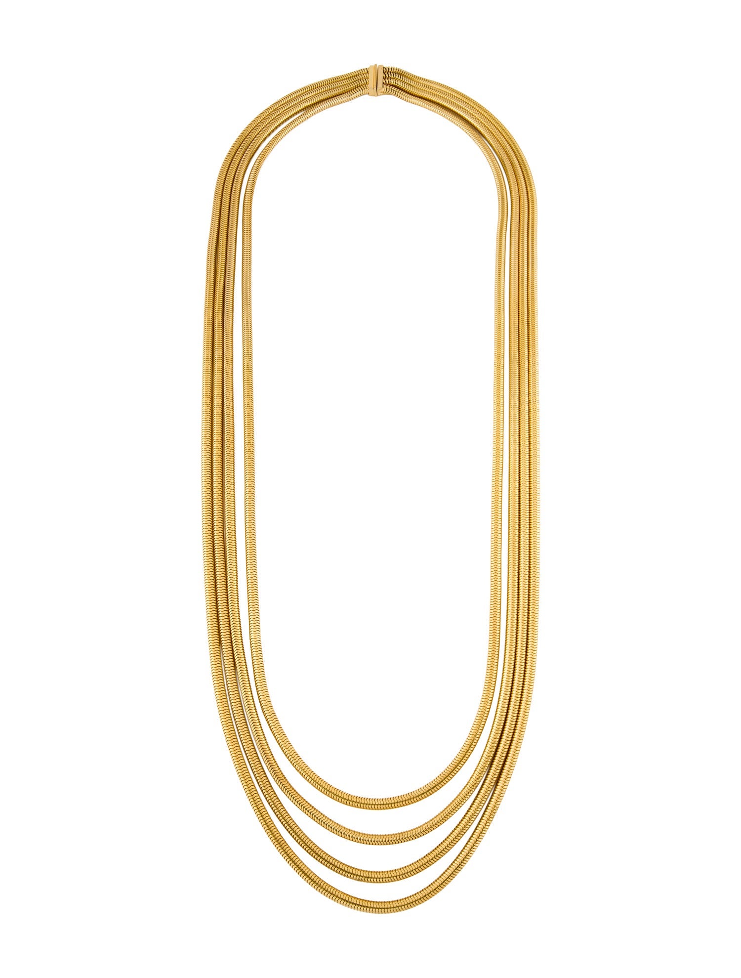 Christian Dior Vintage Multistrand Necklace