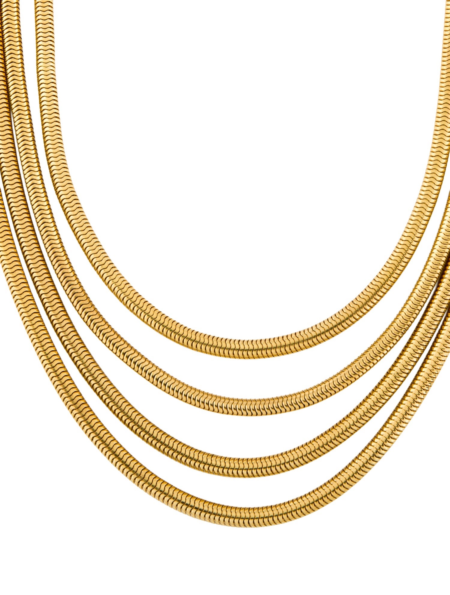 Christian Dior Vintage Multistrand Necklace