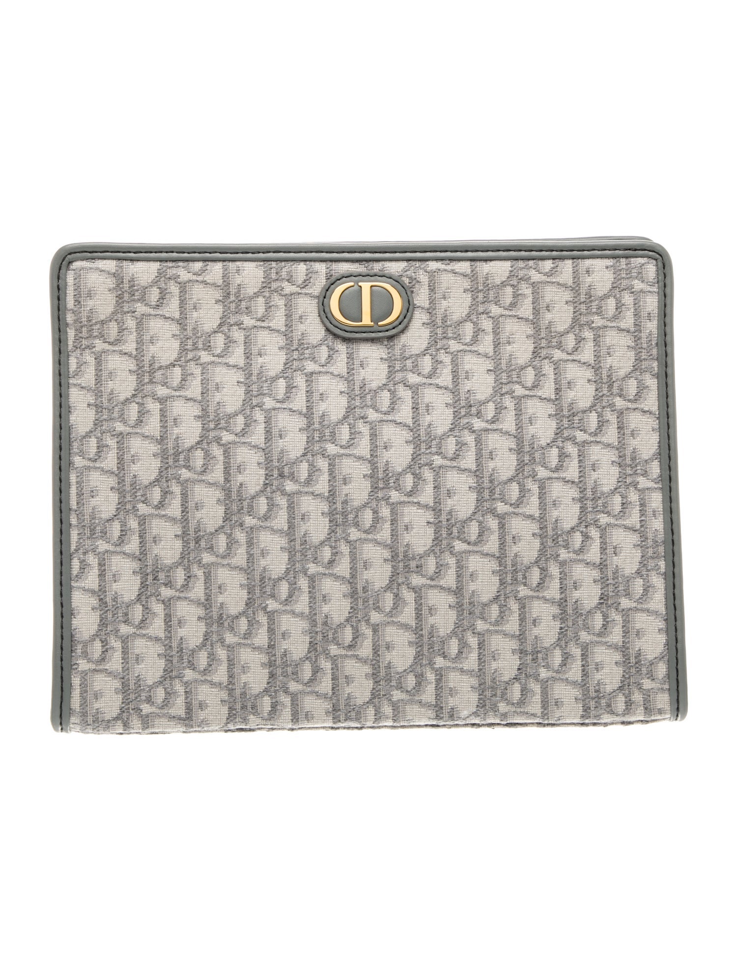 Christian Dior Oblique Jacquard Montaigne Pouch 2023