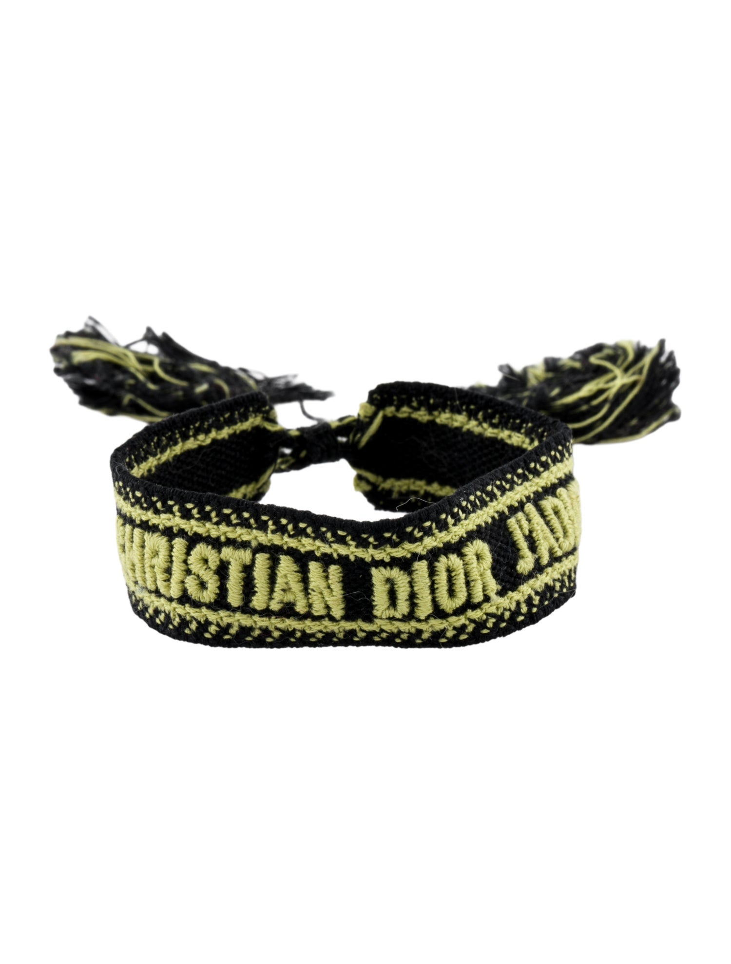 Christian Dior J'Adior Woven Friendship Bracelet