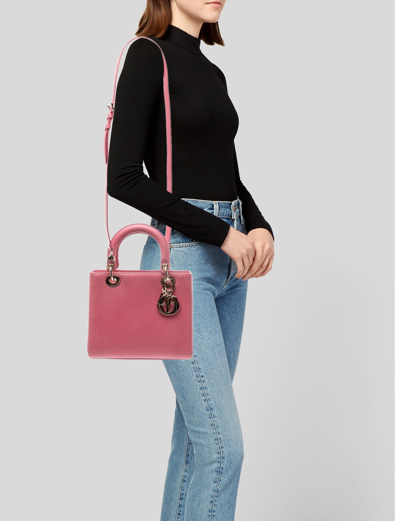 Christian Dior Lizard Shoulder Bag