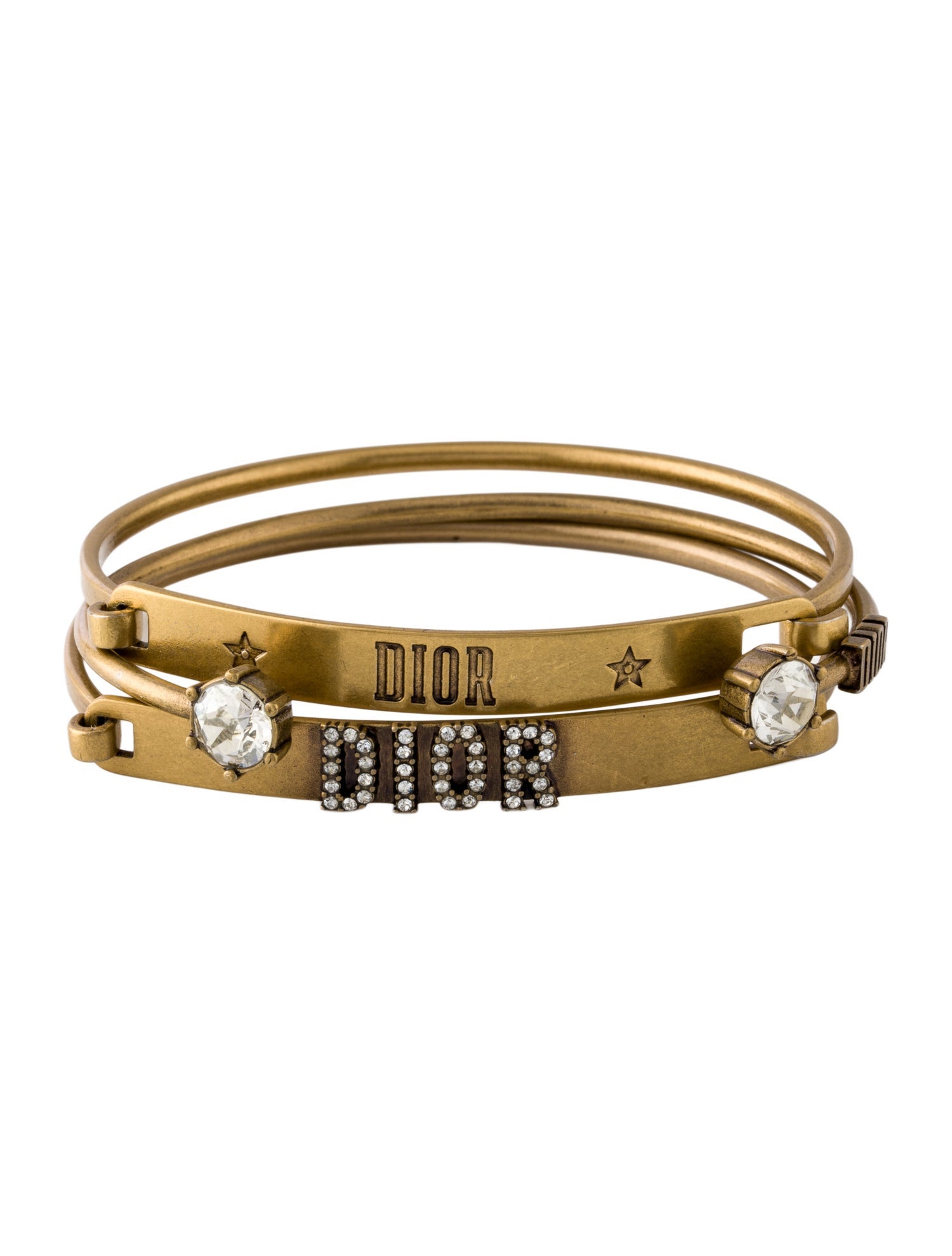 Christian Dior Crystal Dio(r)evolution Bracelet Set