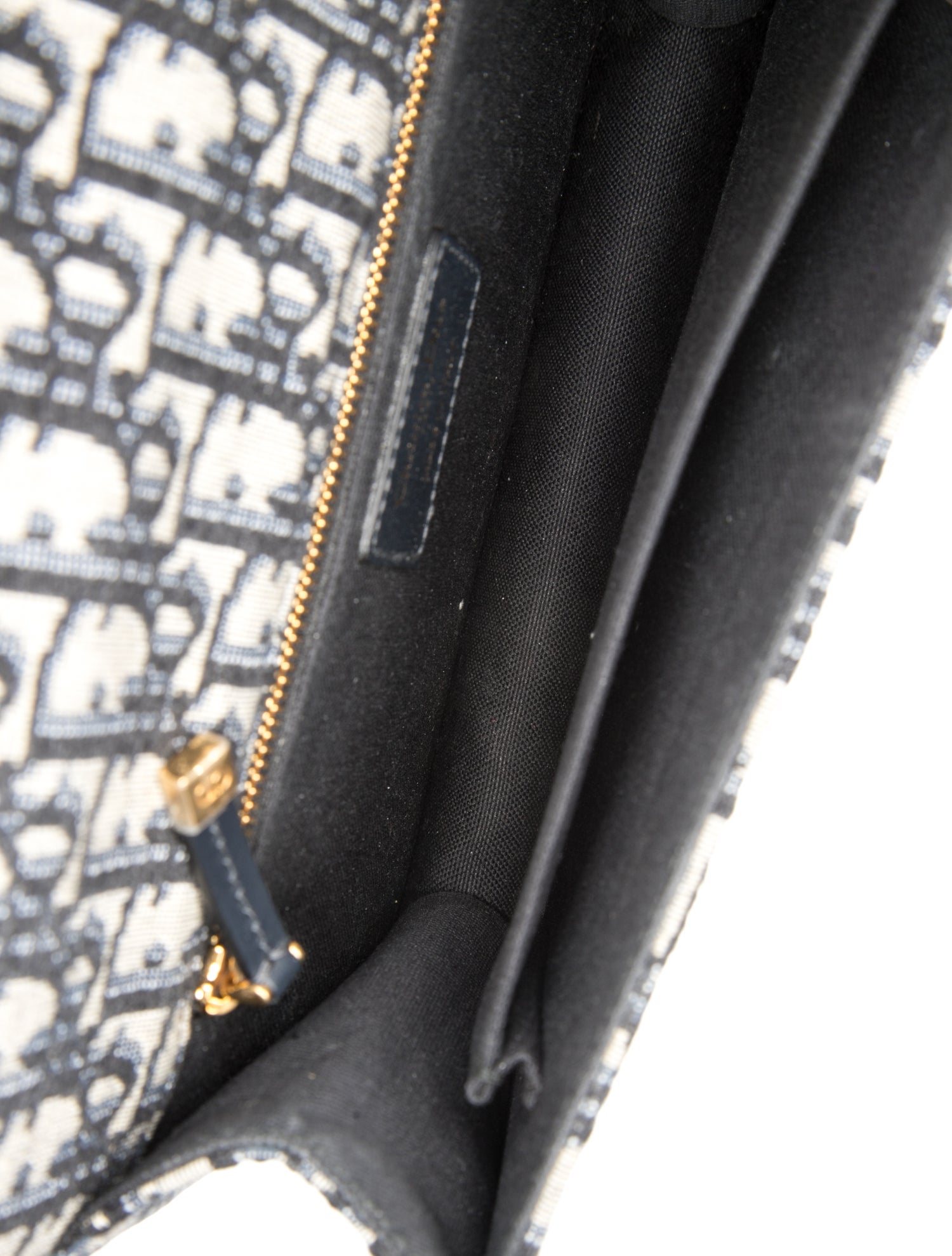 Christian Dior Oblique Jacquard 30 Montaigne 30 - Blue Crossbody