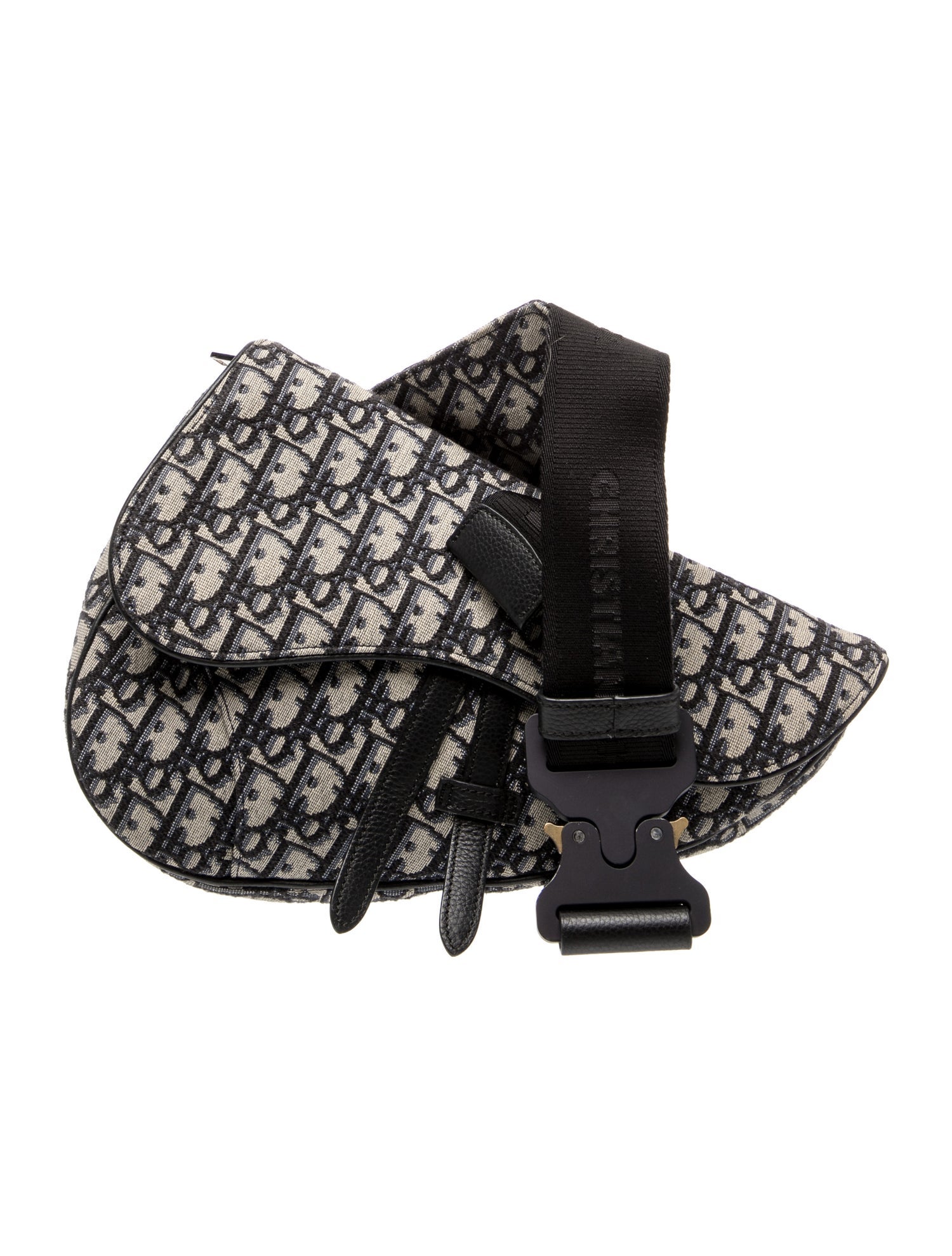 DIOR MEN Oblique Jacquard Saddle