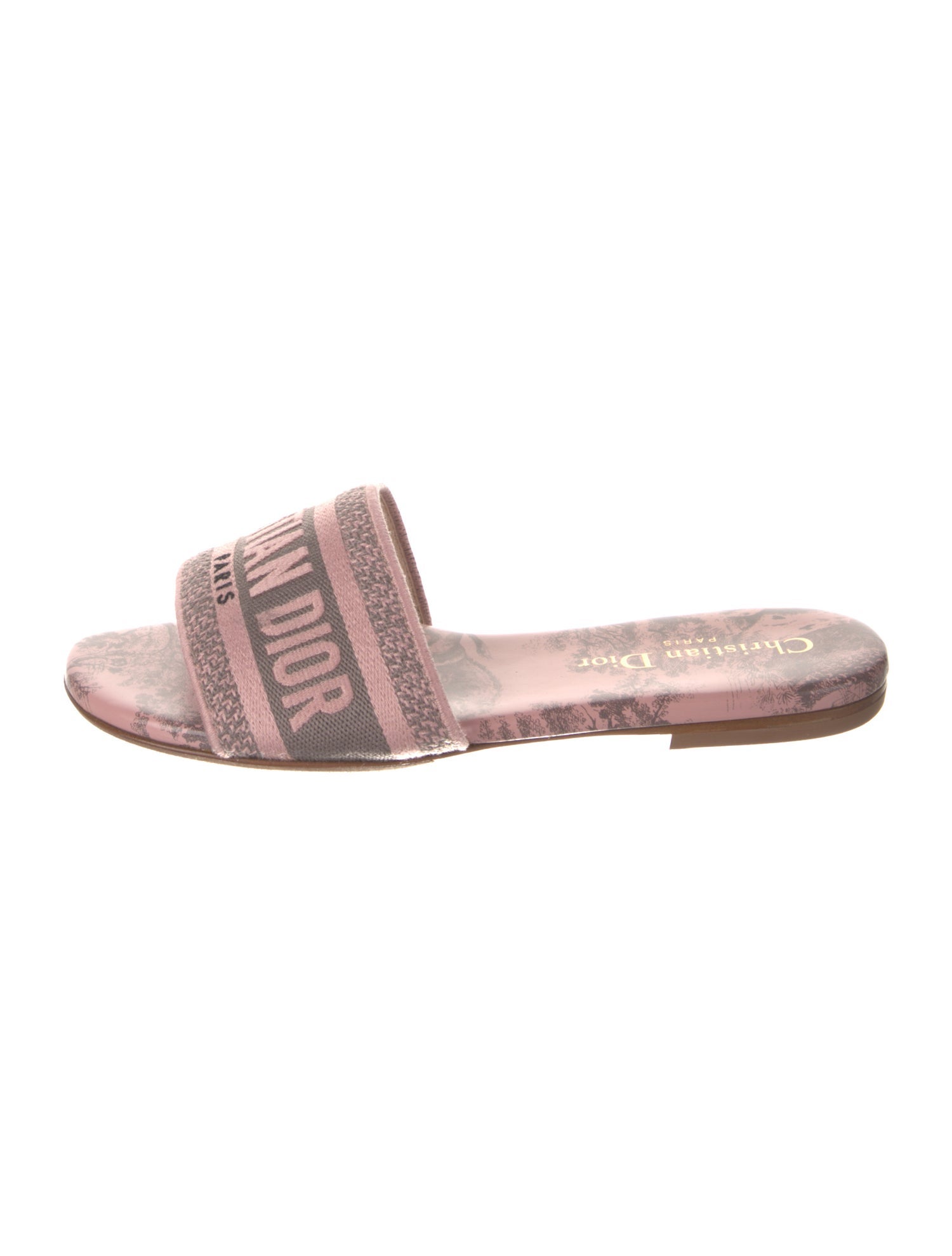 Christian Dior Dway Printed Slides