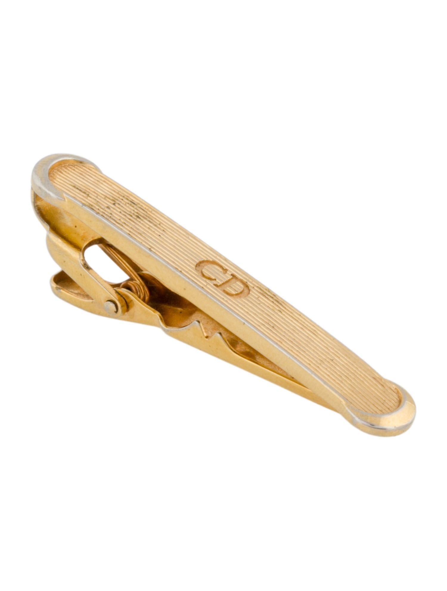 Christian Dior Metal Tie Tack