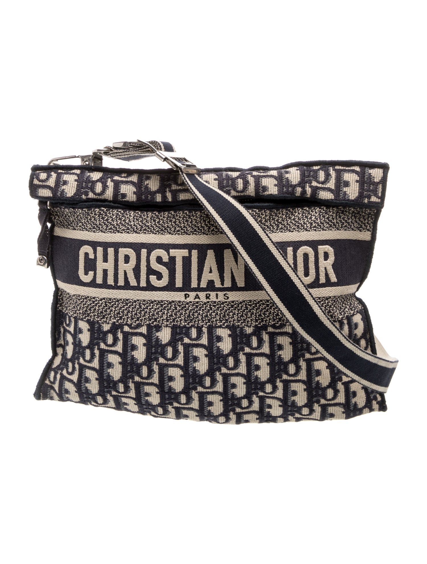 Christian Dior Oblique Jacquard Crossbody Bag