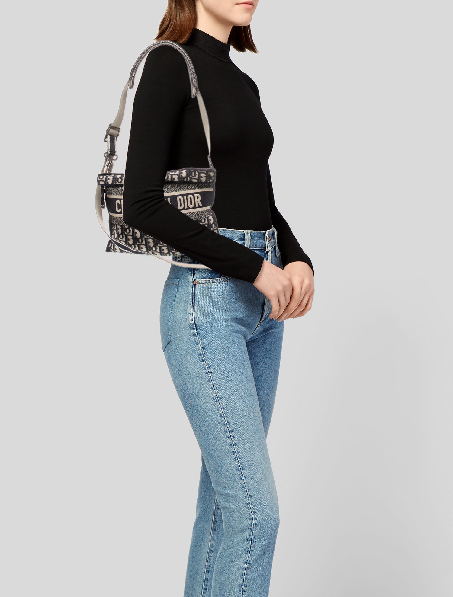 Christian Dior Oblique Jacquard Crossbody Bag