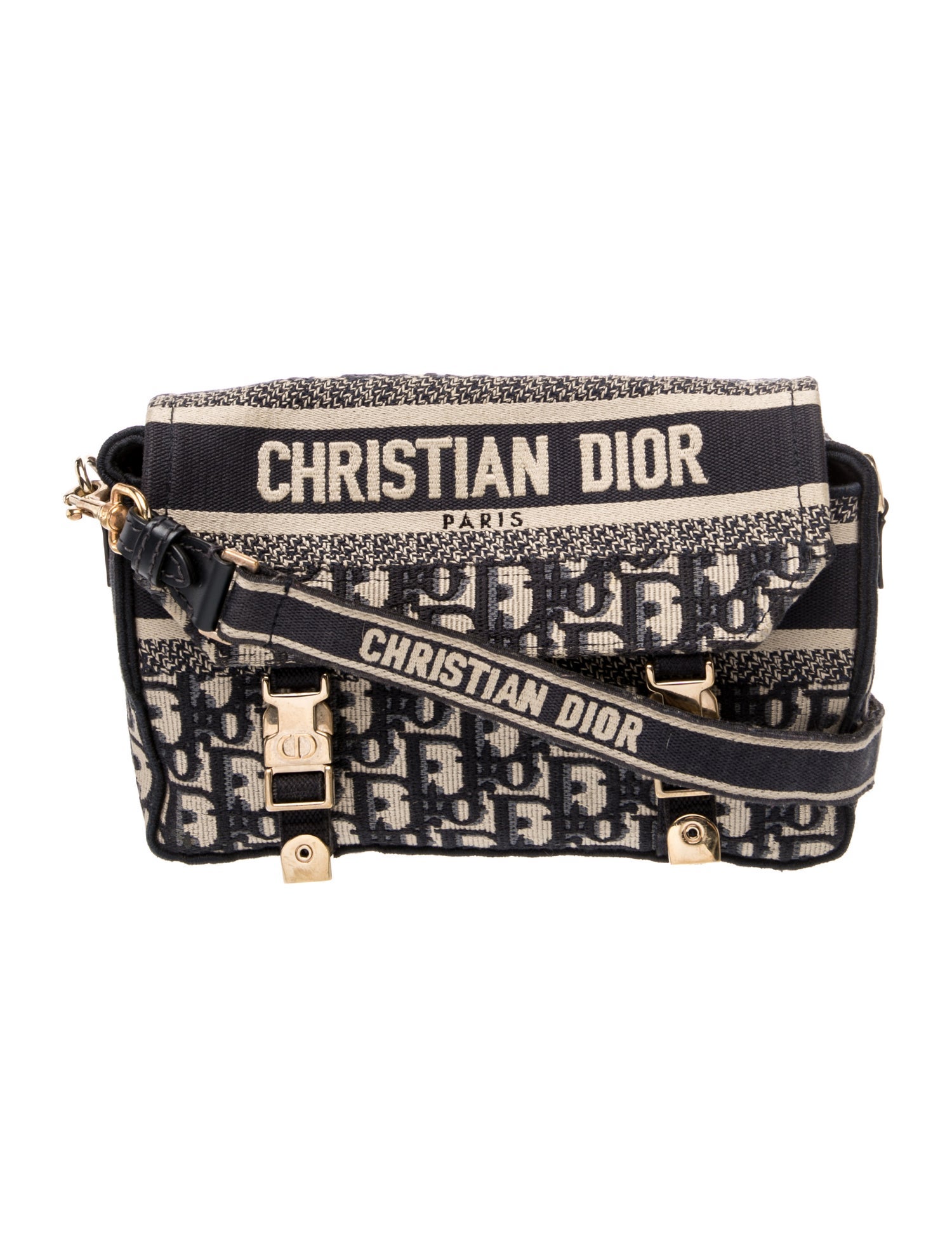 Christian Dior Oblique Jacquard Diorcamp Small