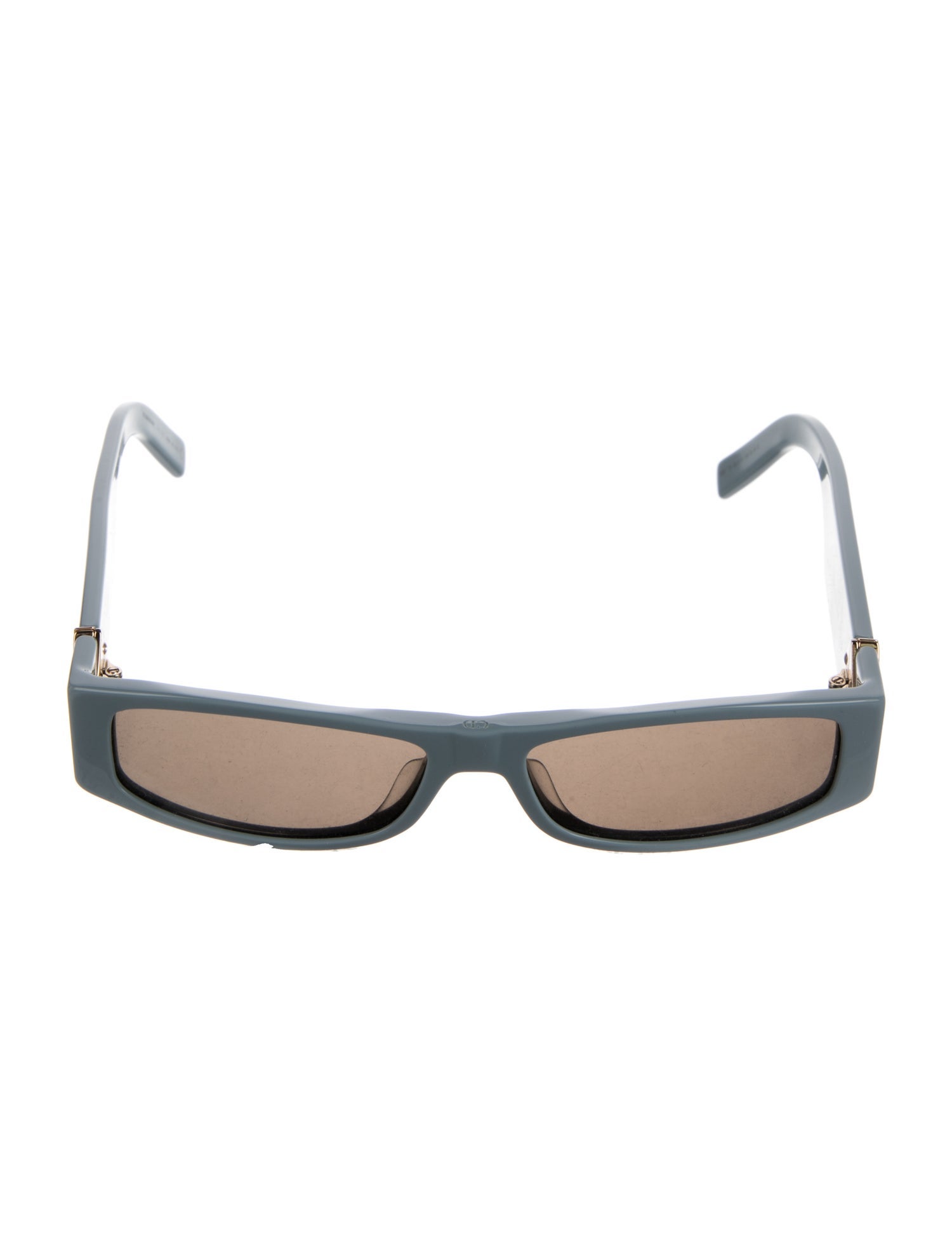 Christian Dior Diorissimo Pattern Shield Sunglasses