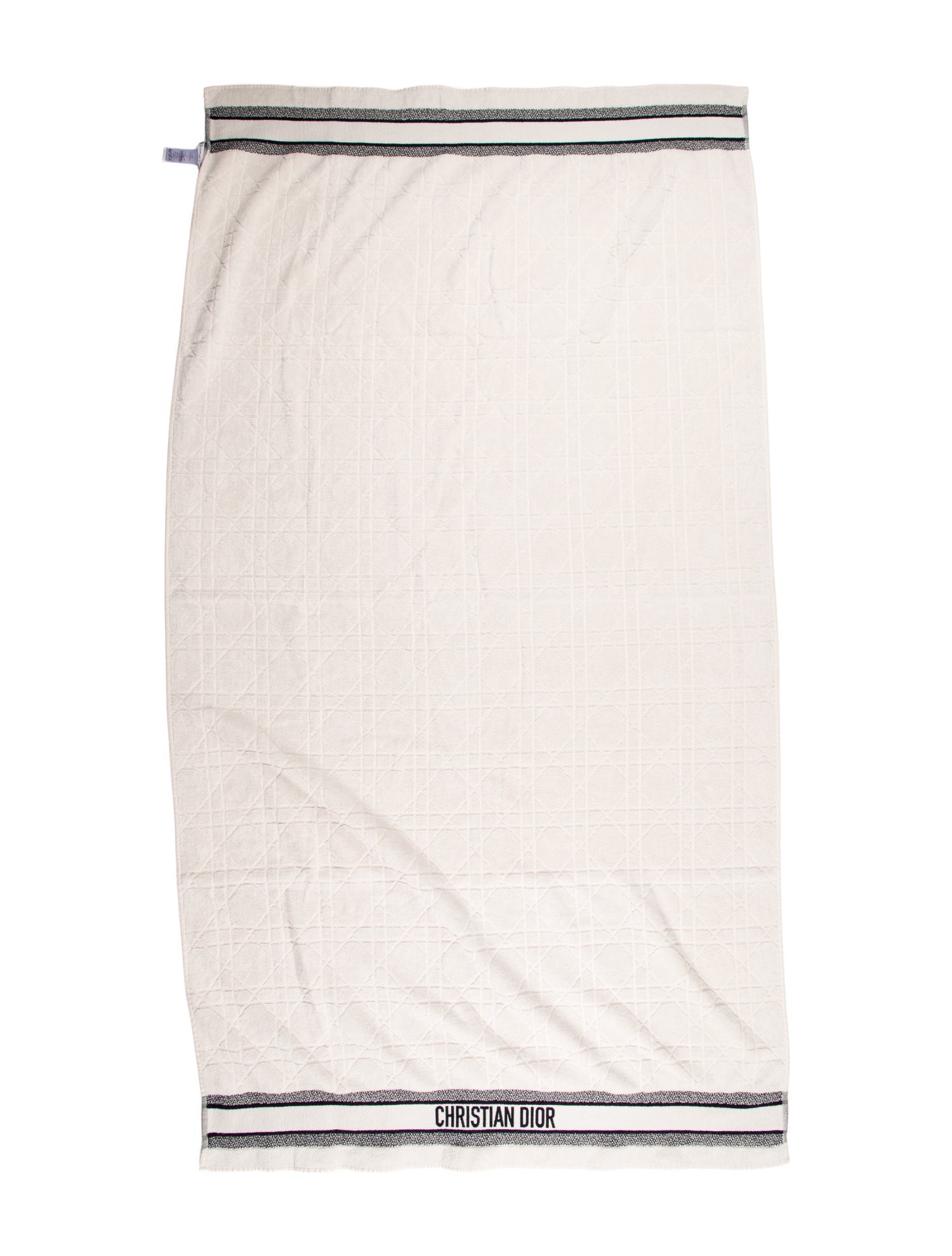 Christian Dior Cannage Beach Towel