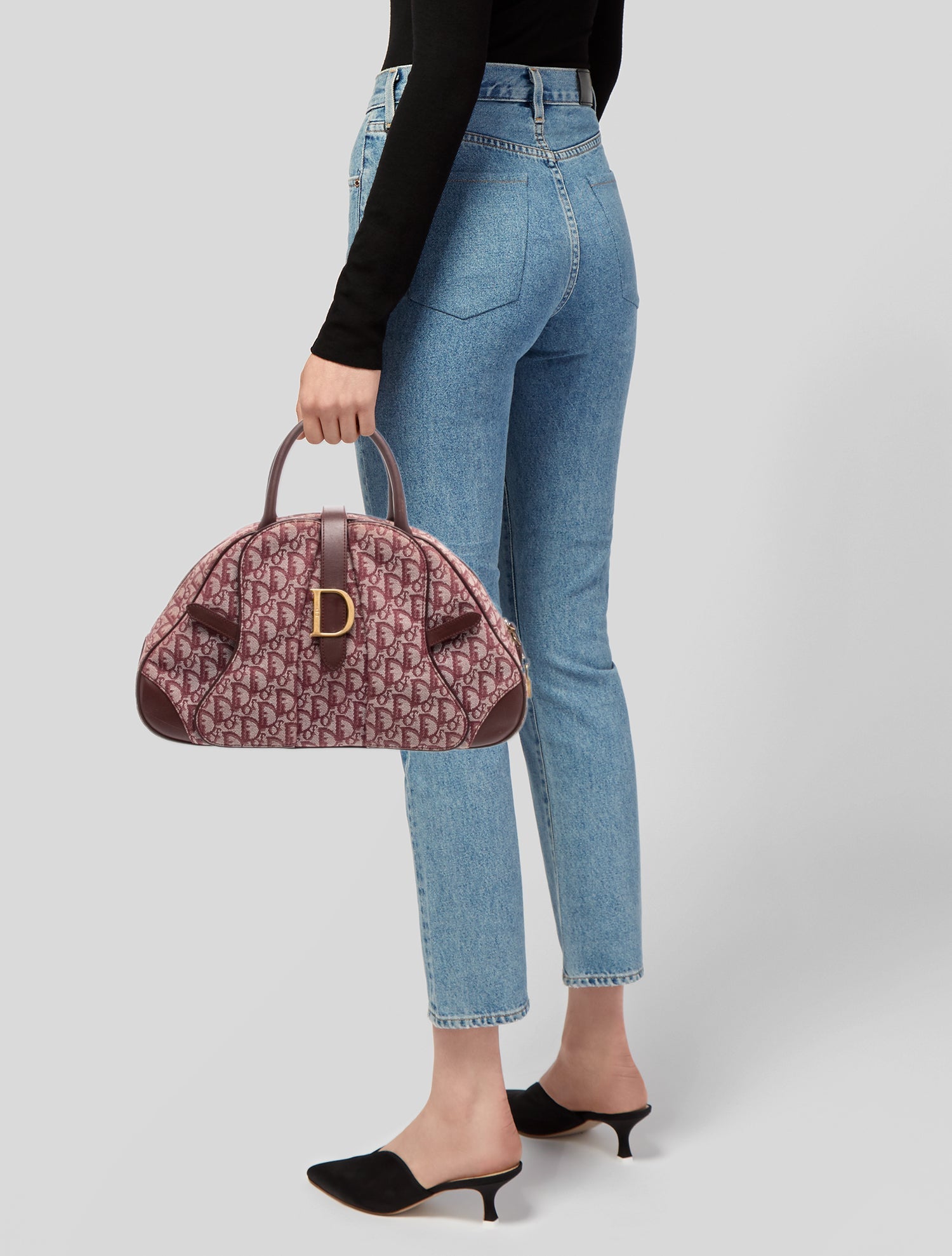 Christian Dior Diorissimo Vintage Double Saddle Vintage